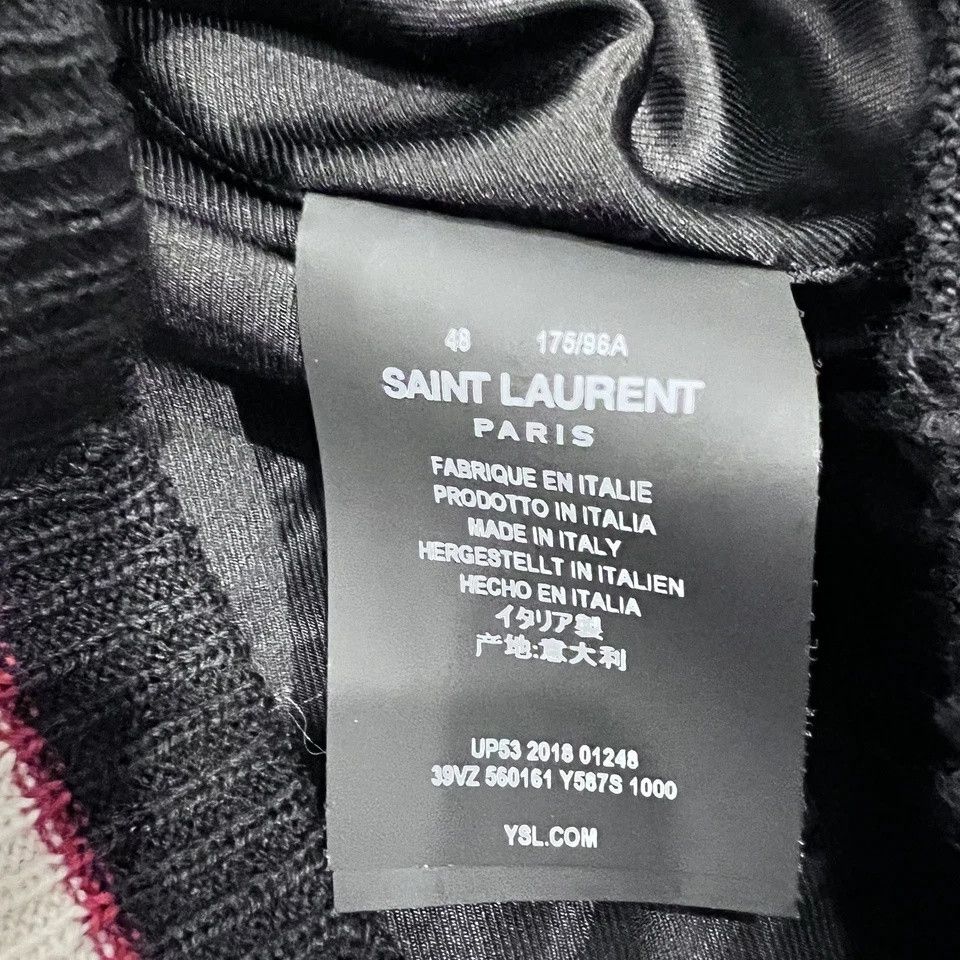 Saint Laurent Paris Saint Laurent Birds Paradise Teddy Jacket Men Size US M / EU 48-50 / 2 - 4 Thumbnail