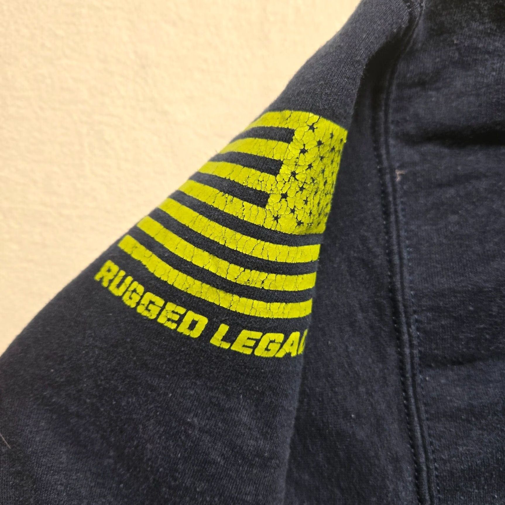 Our Legacy Rugged Legacy Blue Graphic Fishing Hoodie Sweater USA Flag Men's Size 2X Size US XXL / EU 58 / 5 - 3 Thumbnail