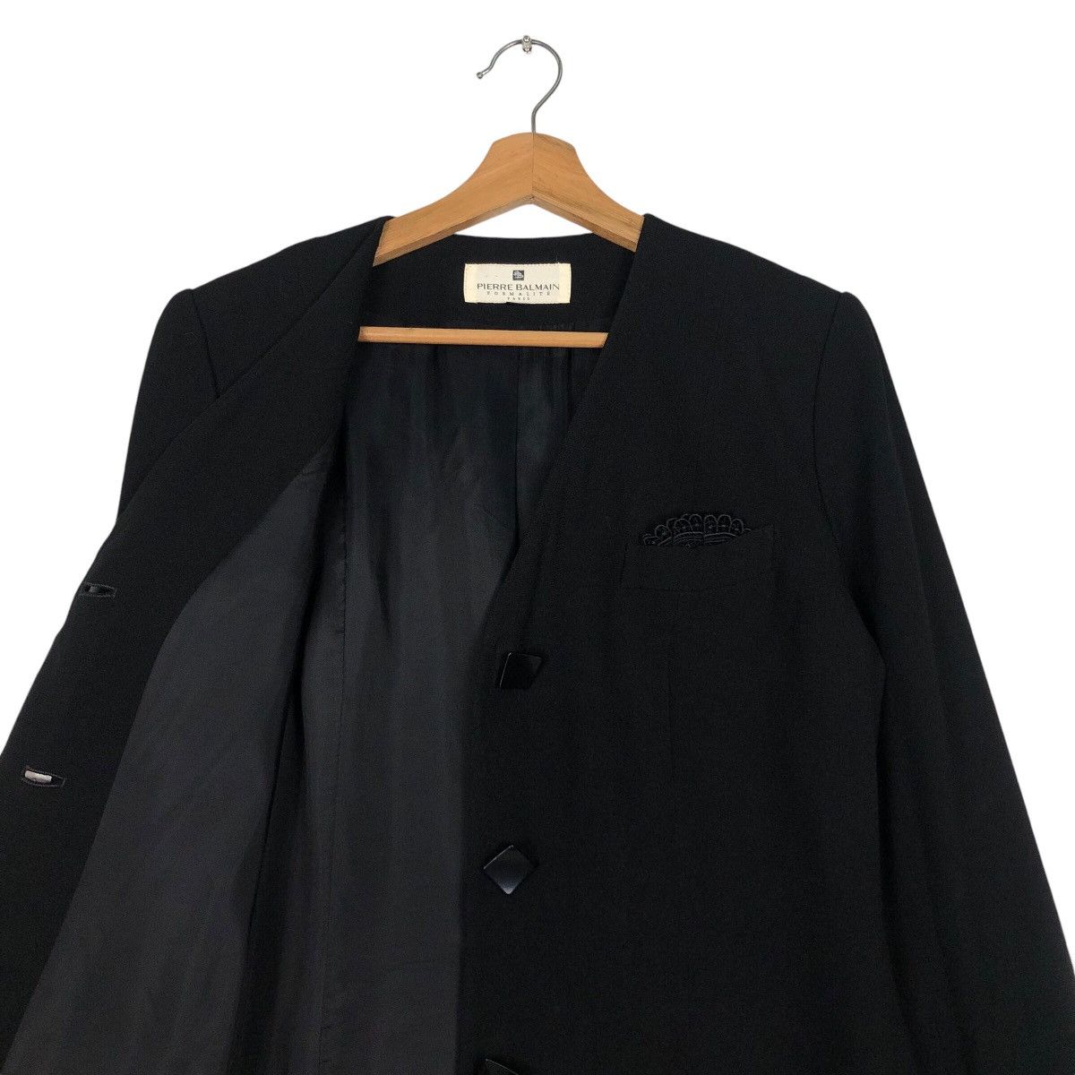 Designer × Japanese Brand × Pierre Balmain 📌Vintage Pierre Balmain Formalite Paris Coats Jacket Size US M / EU 48-50 / 2 - 13 Thumbnail