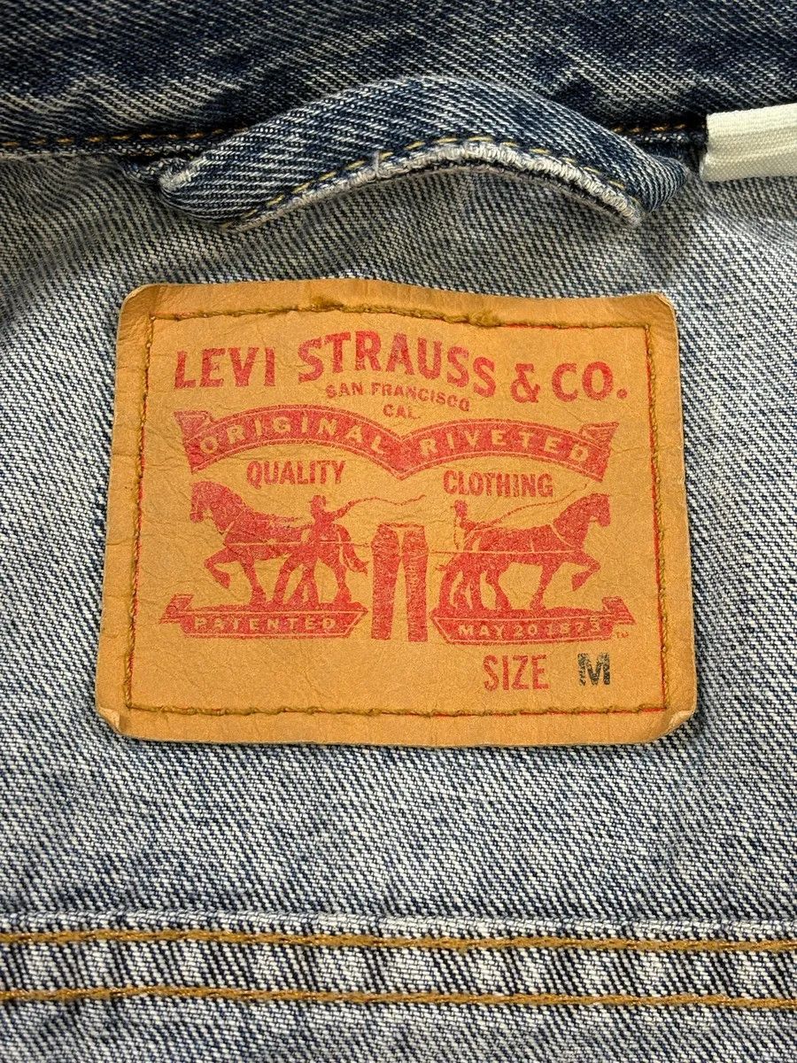 Designer × Levi's × Vintage Levi’s Blue Brut Buttoned Denim Trucker Jacket Size US M / EU 48-50 / 2 - 10 Thumbnail