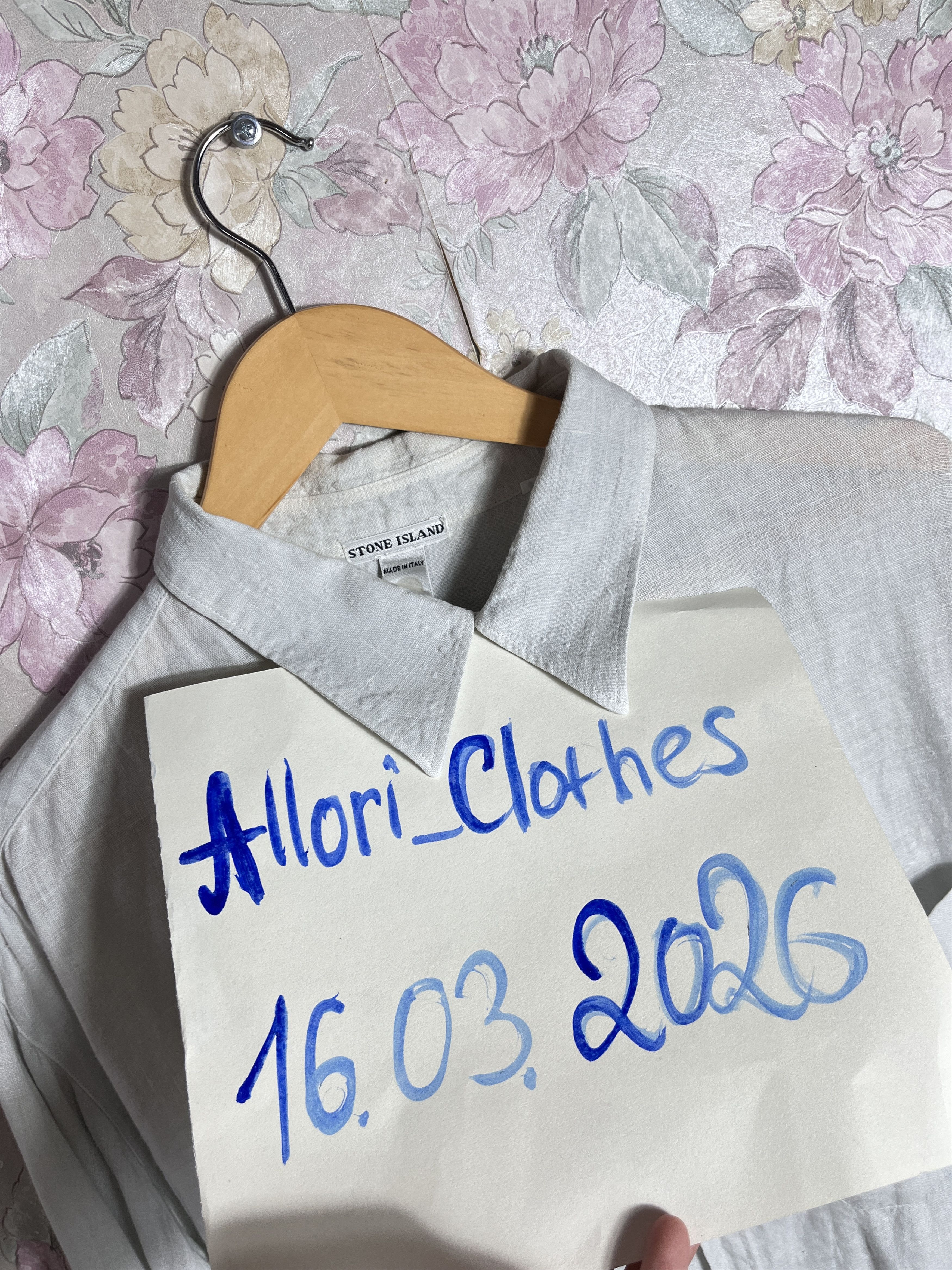 Stone Island Stone Island C.P vintage Linen button up casual shirt Size US L / EU 52-54 / 3 - 11 Thumbnail