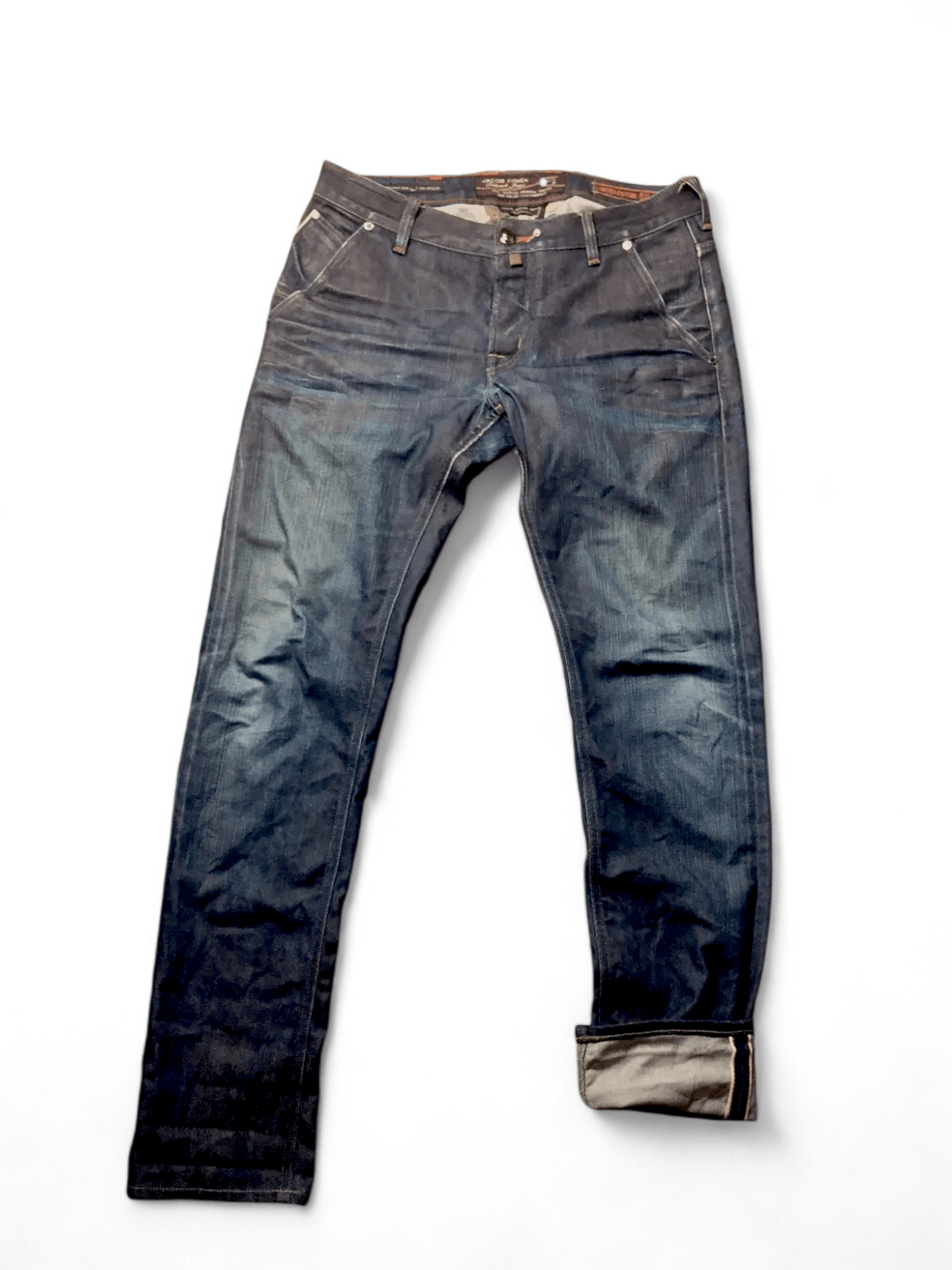 Jacob Cohen 🔥LIMITED EDITION 011 of 024 Jacob cohen j613 selvedge jeans Size US 35 - 2 Thumbnail