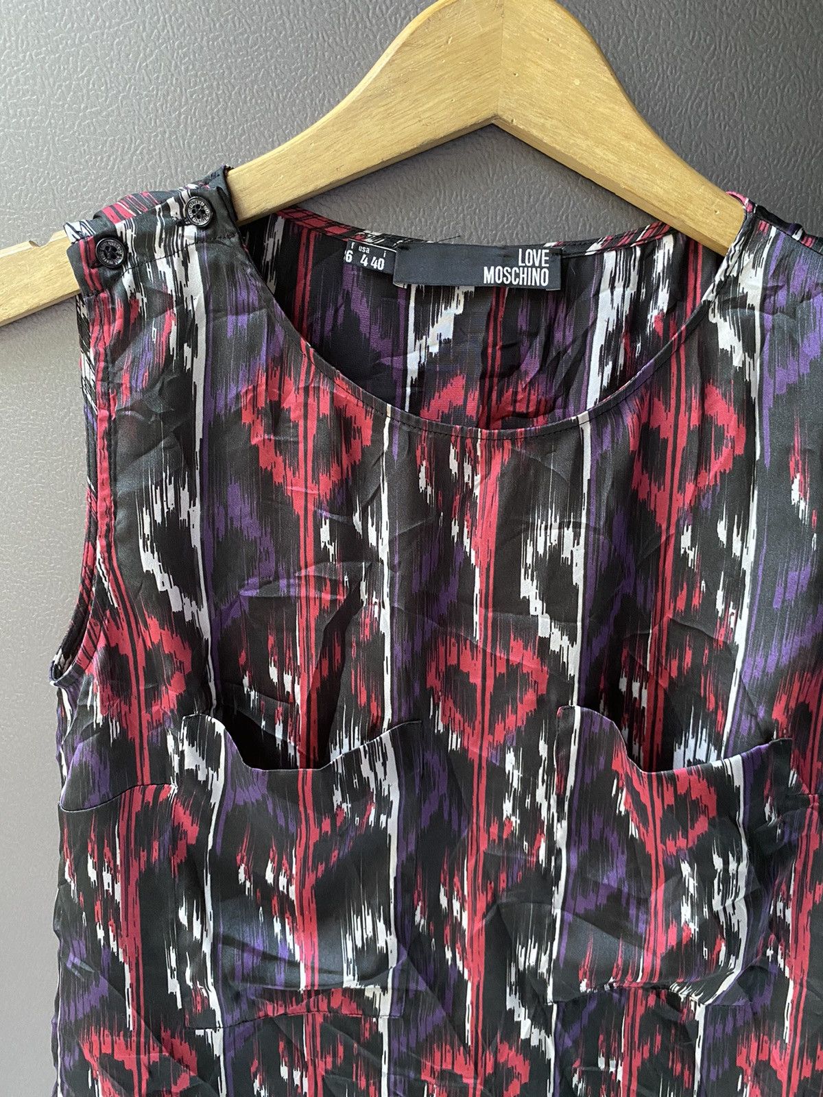 Love Moschino × Moschino Love moschino sleeveless pocket Size S / US 4 / IT 40 - 3 Thumbnail