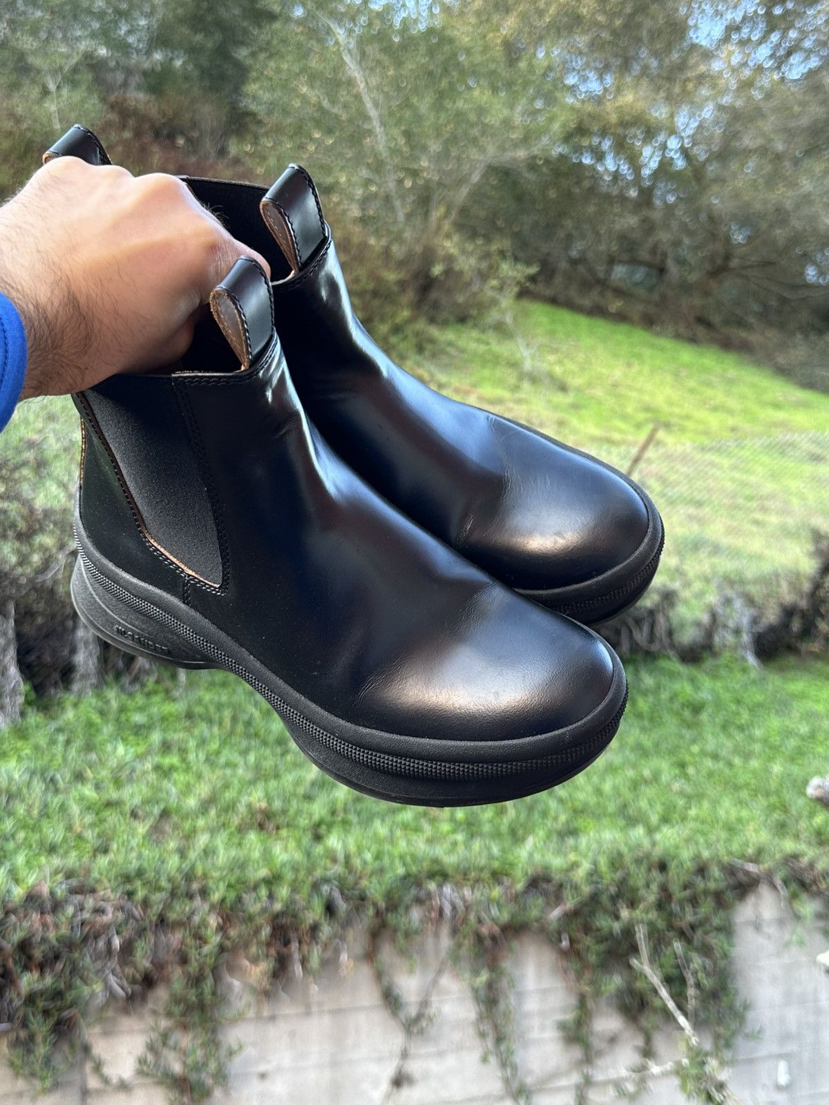 Jil Sander RARE GRAIL Jil Sander multi stitched leather boots Size US 8 / EU 41 - 6 Thumbnail