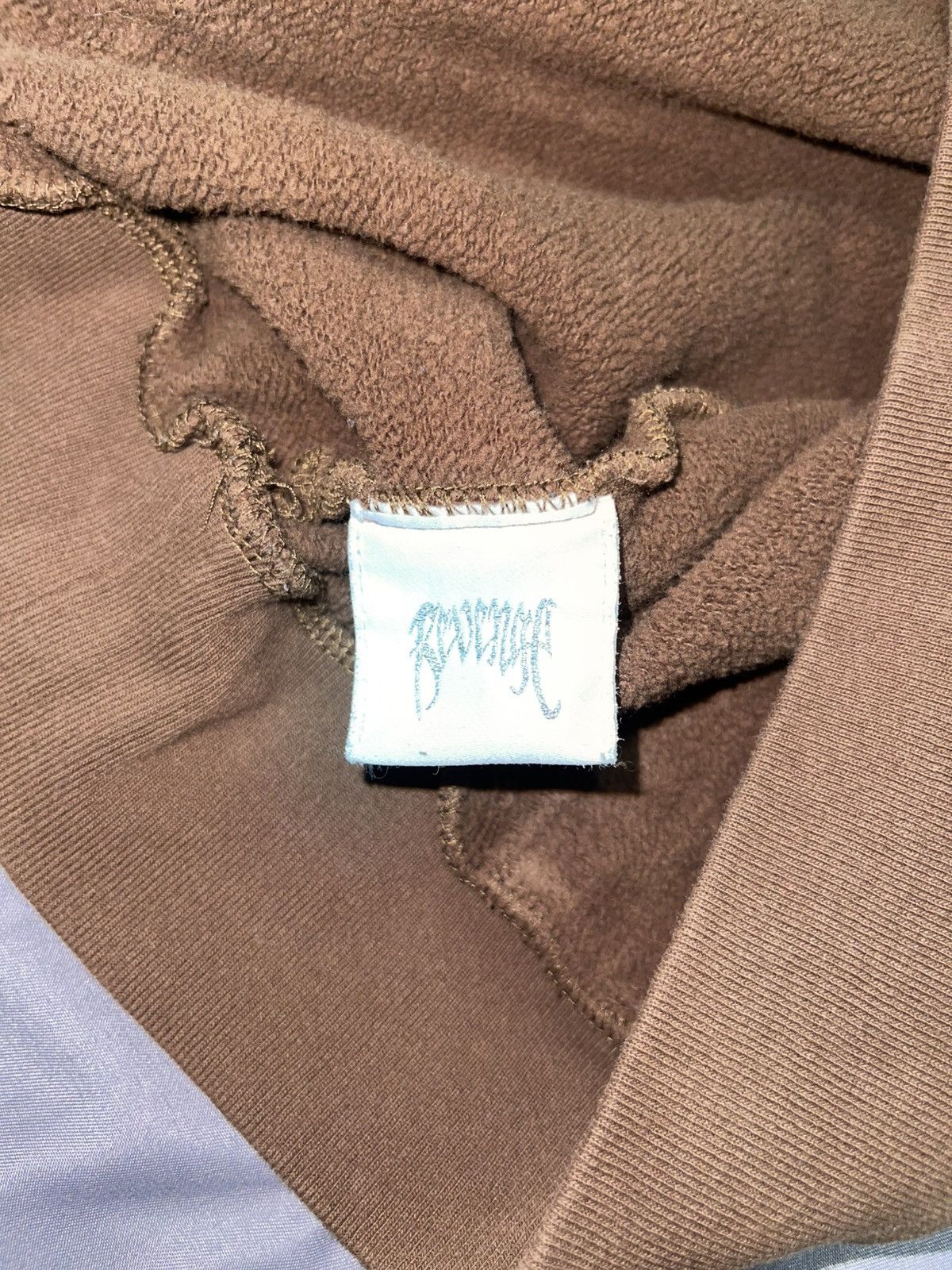 Designer × Revenge Revenge Brown Logo Hoodie Size US L / EU 52-54 / 3 - 5 Thumbnail