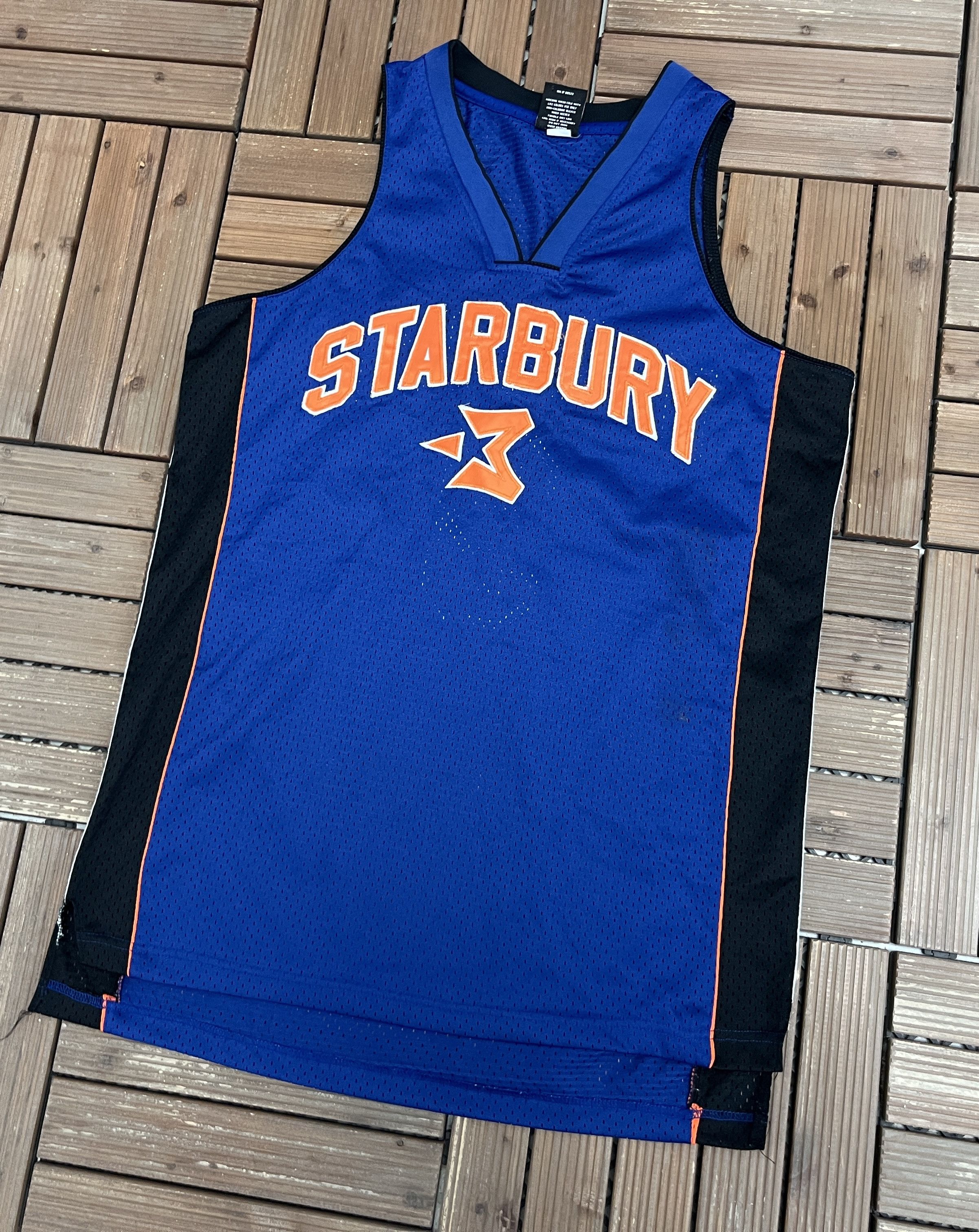 Vintage Starbury Stephon Marbury Vintage Blue Basketball Jersey Size US XL / EU 56 / 4 - 3 Thumbnail