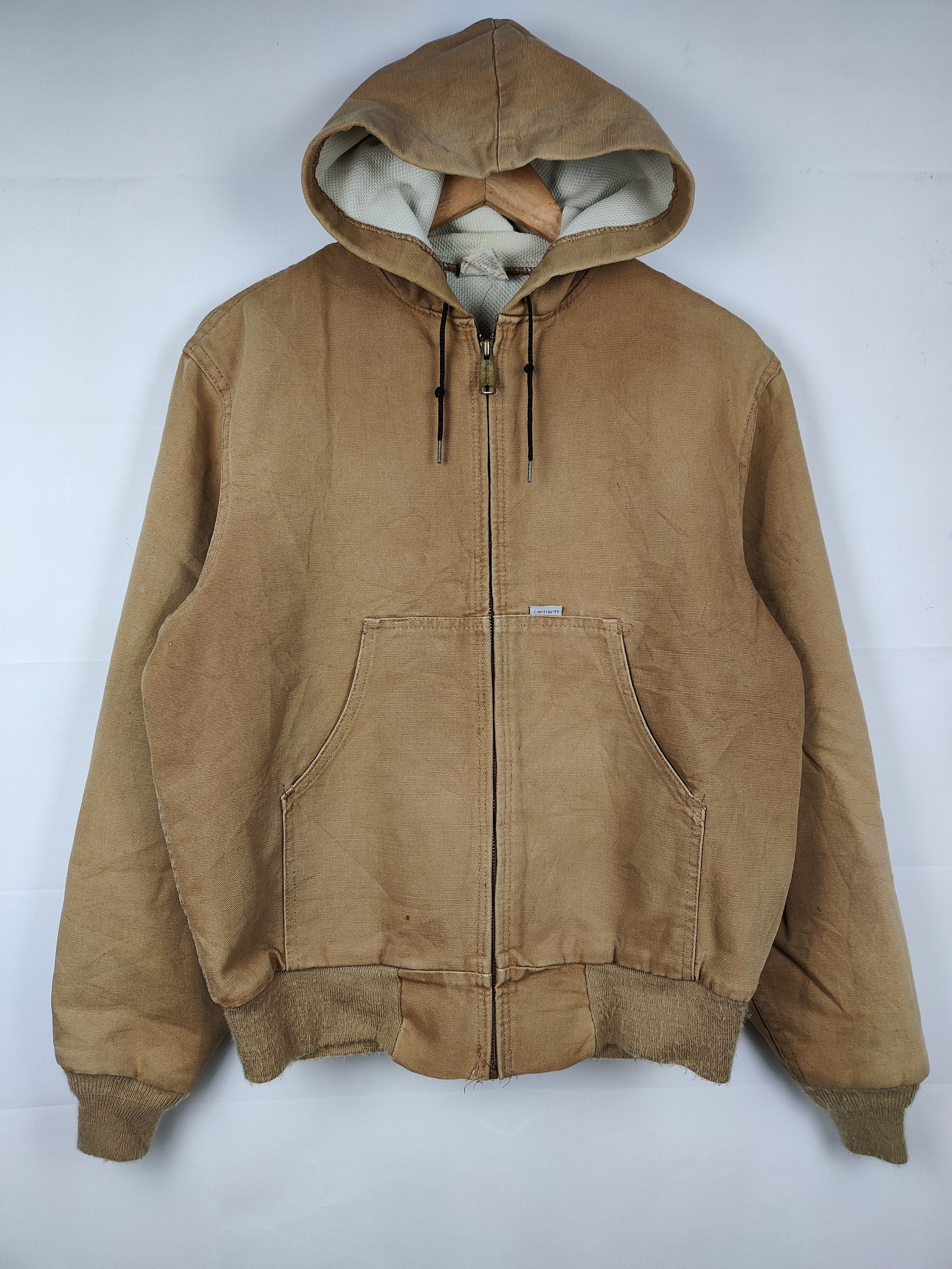 Carhartt × Vintage Vintage 1989 Carhartt 100years Anniversary Hoodie Jacket Size US M / EU 48-50 / 2 - 1 Thumbnail
