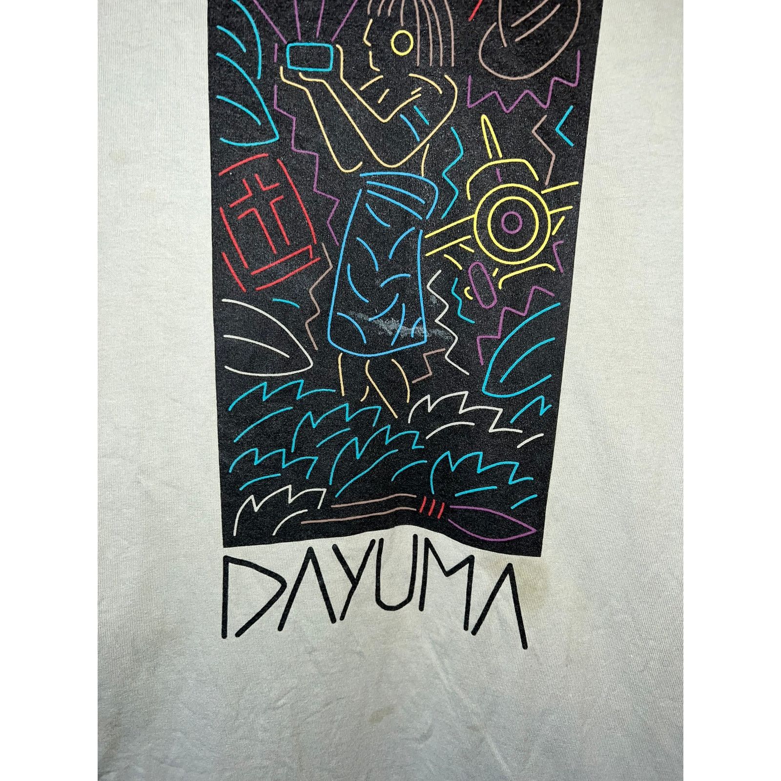 Hanes Vintage Dayuma Shirt Christian Green Art Jim Elliot Tee 90s Size US L / EU 52-54 / 3 - 5 Thumbnail