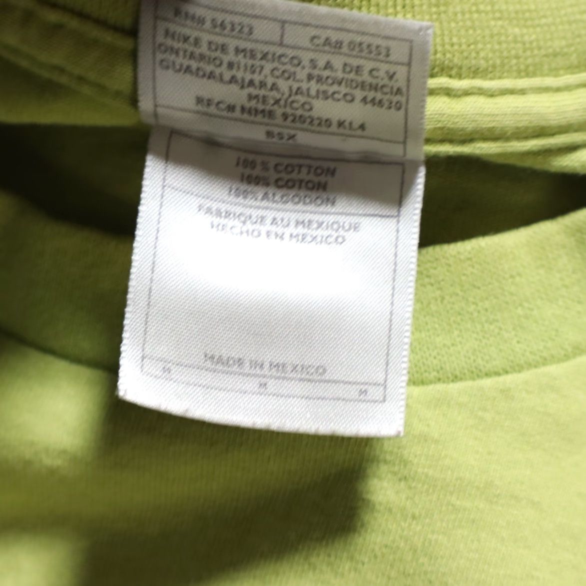 Nike VTG Nike Y2K Solid T-Shirt Lime Green Men's M Shirt Mens SV- VTG Nike Y2K Solid T-Shirt Lime Green M Size US M / EU 48-50 / 2 - 6 Thumbnail