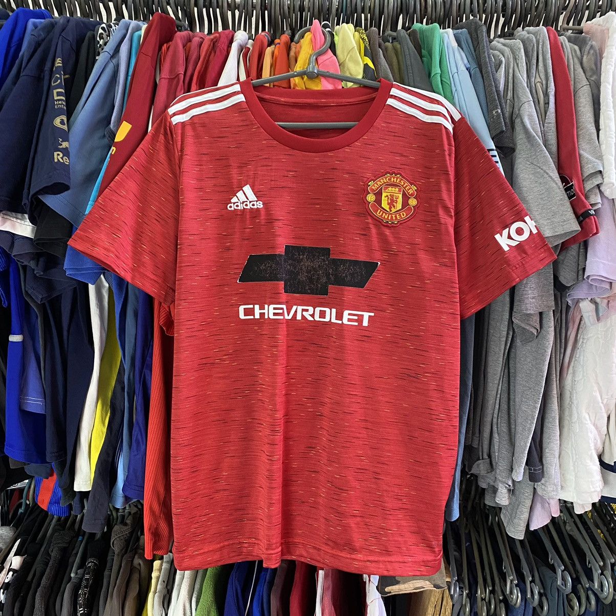 Adidas Men’s Adidas Manchester United 2020 Soccer jersey Size US L / EU 52-54 / 3 - 1 Thumbnail