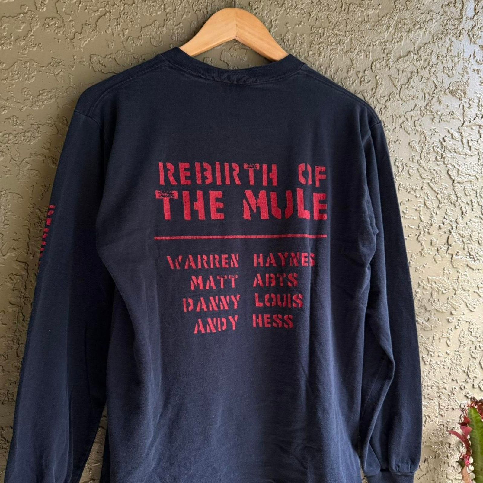 Other Rebirth Of The Mule Rock Band Men's M Long Sleeve Tee Grunge Size US M / EU 48-50 / 2 - 8 Thumbnail