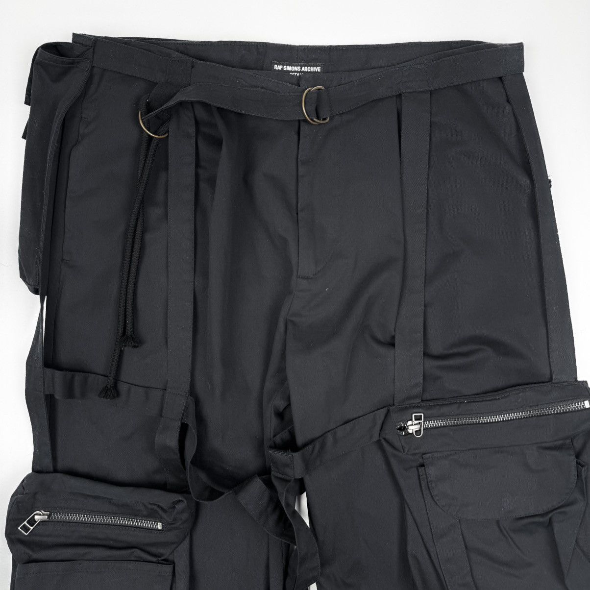 Raf Simons Archive Redux SS03 Consumed Parachute Bondage Cargo Pants Size US 32 / EU 48 - 2 Thumbnail