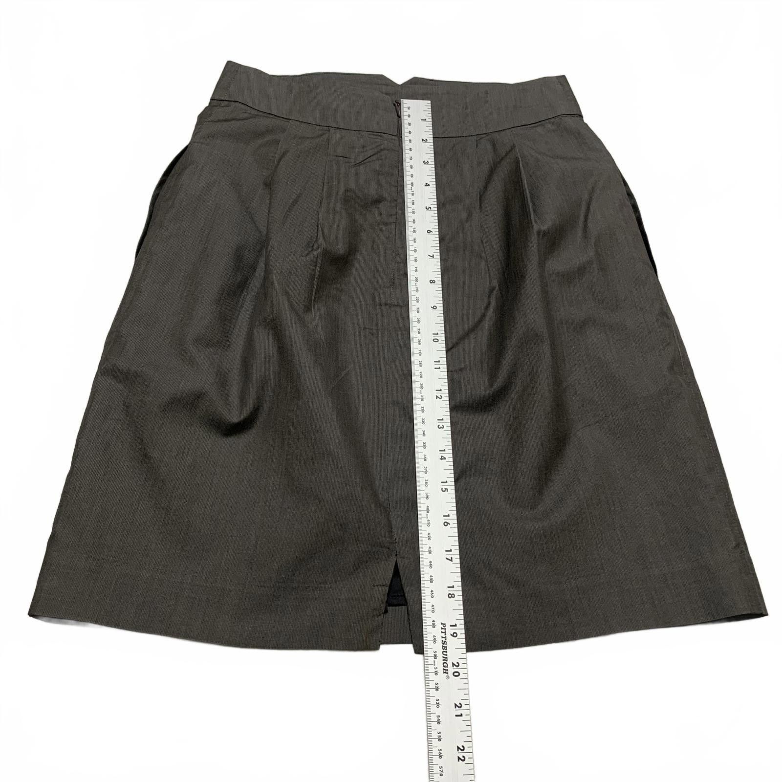 Walter Van Beirendonck Walter Women's Size 0 Gray Pencil Skirt Size 25" / US 0 / IT 36 - 5 Thumbnail
