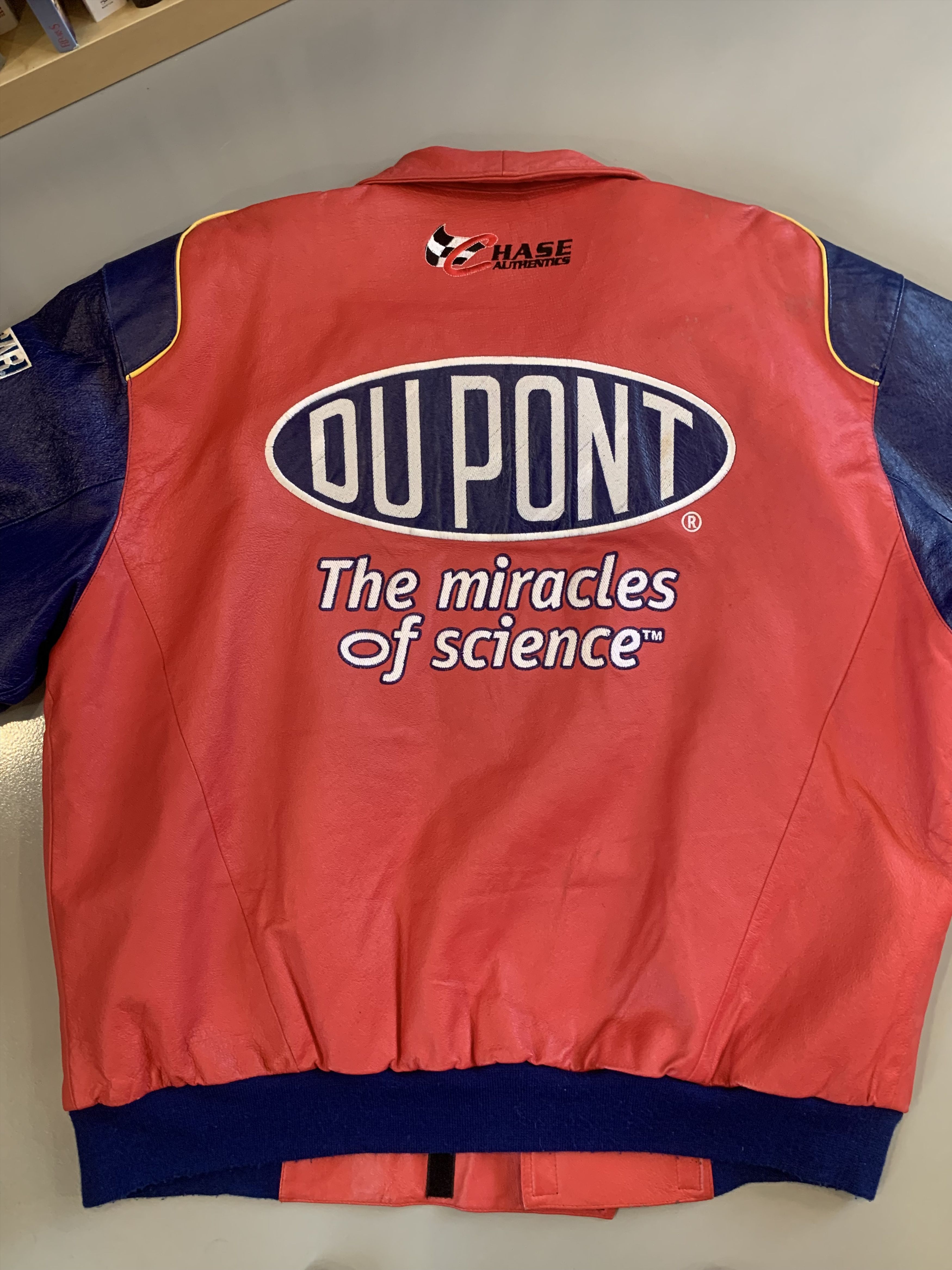 Jeff Hamilton RARE Jeff Hamilton NASCAR Genuine Leather Jacket Size US XL / EU 56 / 4 - 7 Thumbnail