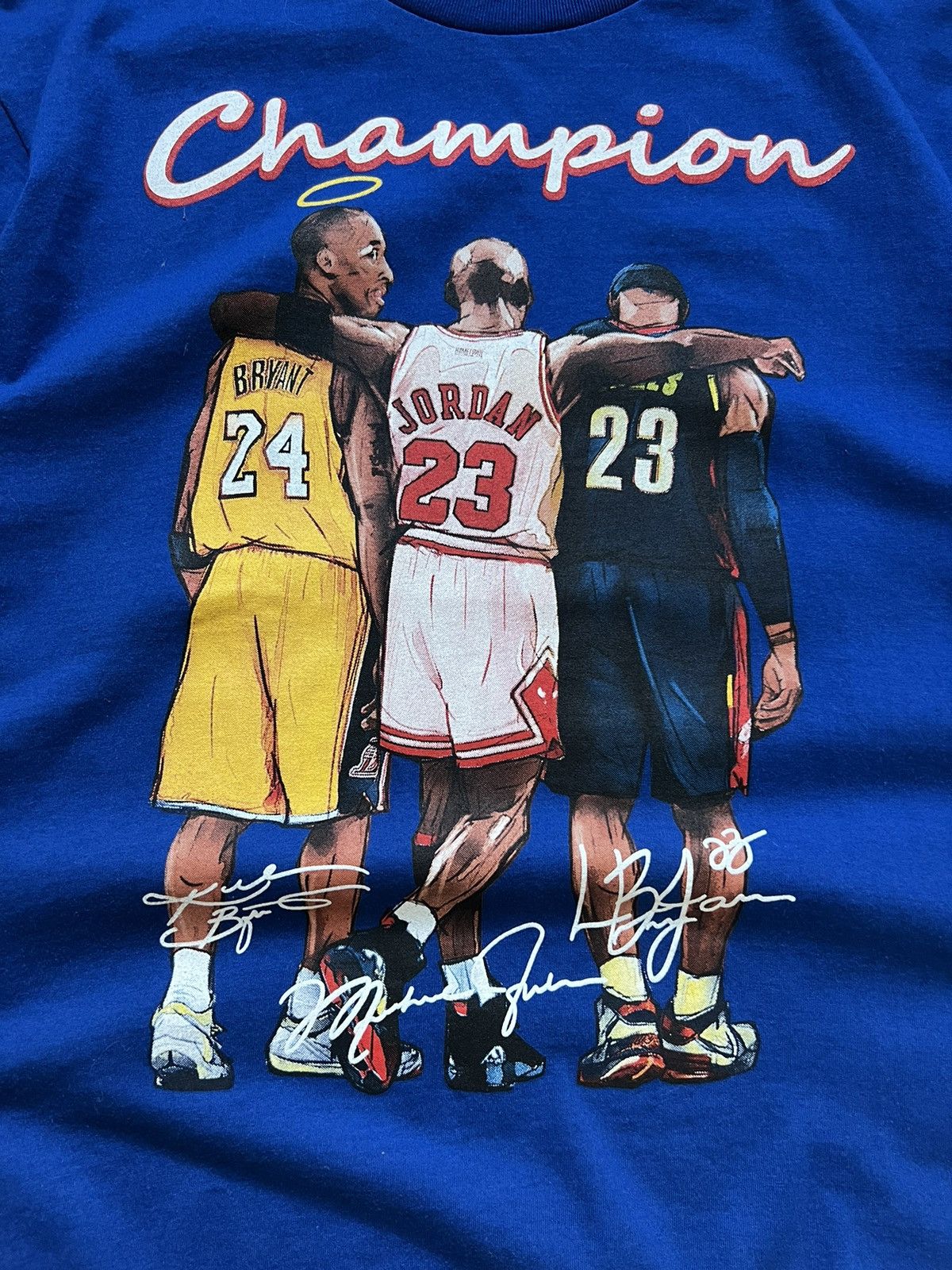 Champion Tshirt “Campion” Basket Jordan Lebron Kobe Bryant Size US L / EU 52-54 / 3 - 4 Thumbnail