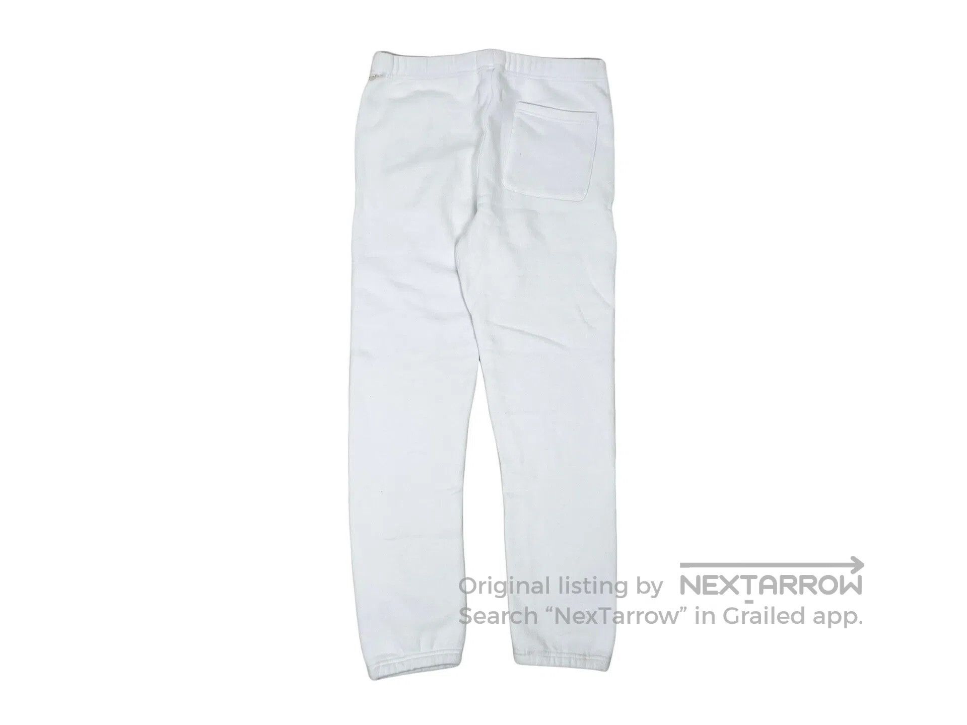 Fear of God FEAR OF GOD size L White Drawstring Sweatpants Size US 27 - 2 Thumbnail