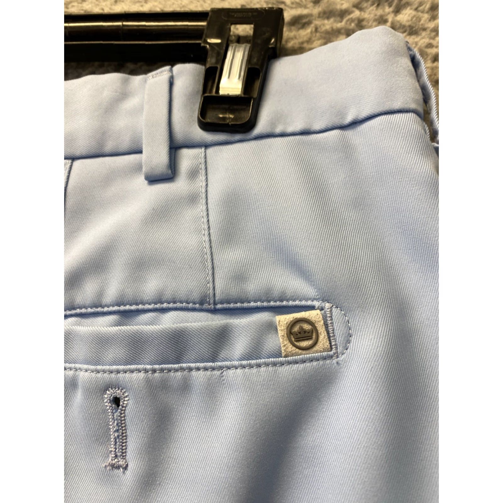 Peter Millar Peter Millar Shorts Men Size 34 Blue Athletic Moisture Wicking UV 9 Inseam Flat Front Casual Activewear Size US 34 / EU 50 - 4 Thumbnail