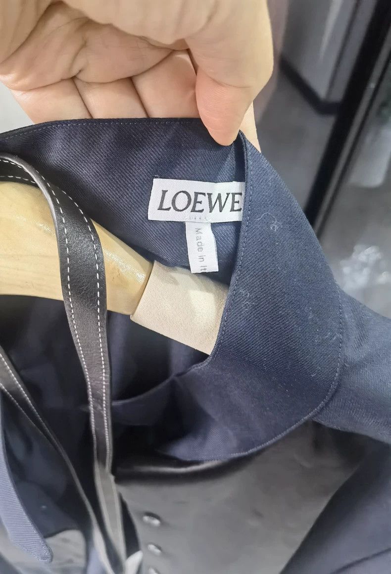 Loewe LOEWE A dark blue long-sleeved dress Size XS / US 0-2 / IT 36-38 - 2 Thumbnail