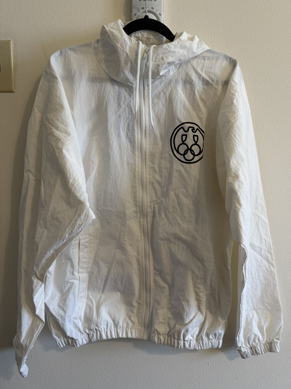 Gosha Rubchinskiy Yeezy WB-01 Windbreaker Jacket White YZY Gosha Rubchinskiy Size US L / EU 52-54 / 3 - 3 Thumbnail