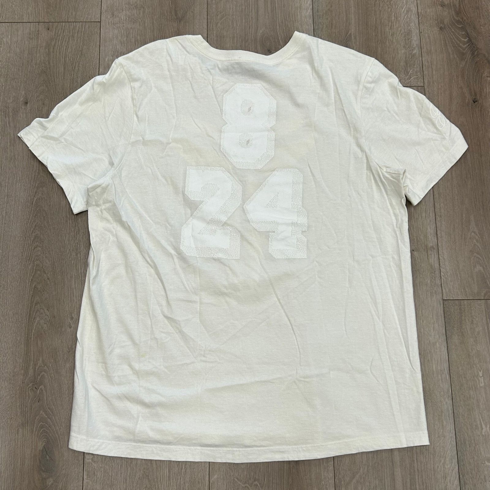 Nike Nike Kobe Bryant Mamba Halo White Tee T Shirt XL B20 Size US XL / EU 56 / 4 - 2 Thumbnail