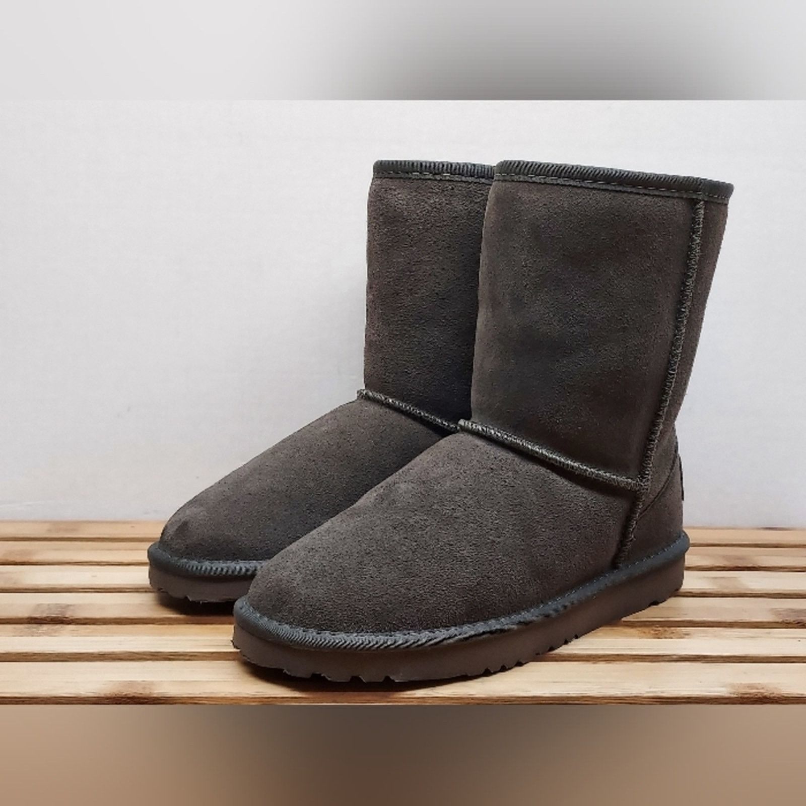 Other Ausland Womens | Grey Water Resistant Winter Boots Size 6.5 Size US 6.5 / IT 36.5 - 1 Thumbnail