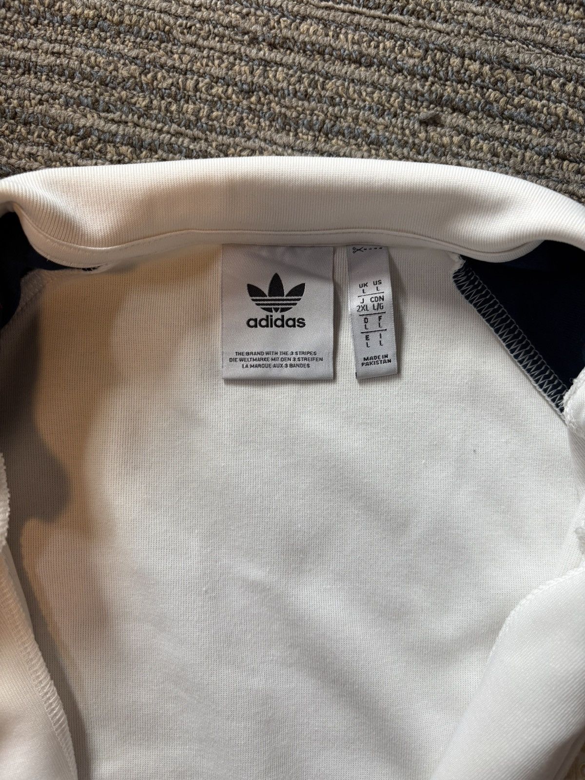 Adidas Adidas Track Zip-Up Size US L / EU 52-54 / 3 - 3 Thumbnail