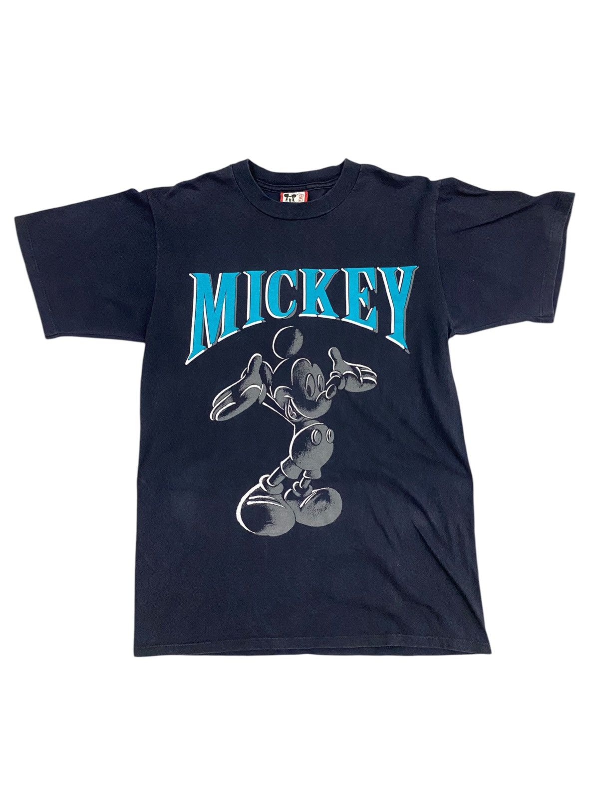Disney × Mickey Mouse × Vintage Vintage Disney Mickey Mouse T-Shirt - Made in USA (Size M) Size US M / EU 48-50 / 2 - 1 Thumbnail