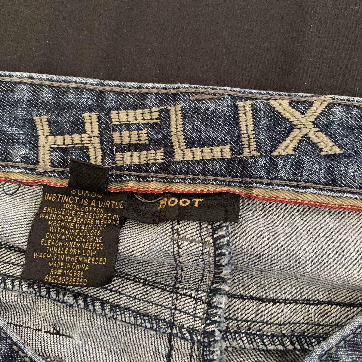 Hysteric Glamour × If Six Was Nine × Tornado Mart Beautiful custom flared helix jeans Size US 30 / EU 46 - 6 Thumbnail
