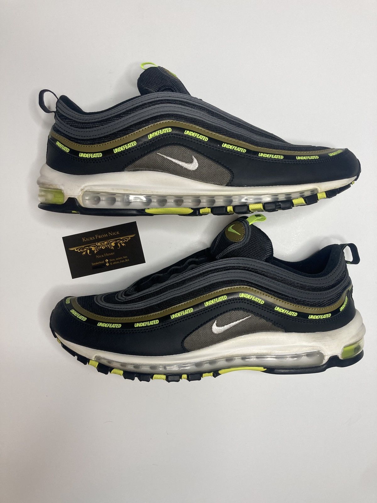 Apparel Nike Air Max 97 Undefeated Outfit Olive Green 97 Air Max - Main Image