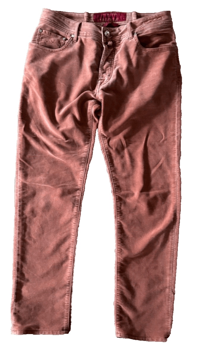 Jacob Cohen Jacob Cohen Men’s 35x30 Chino Pants Trousers Red Size US 35 - 1 Thumbnail