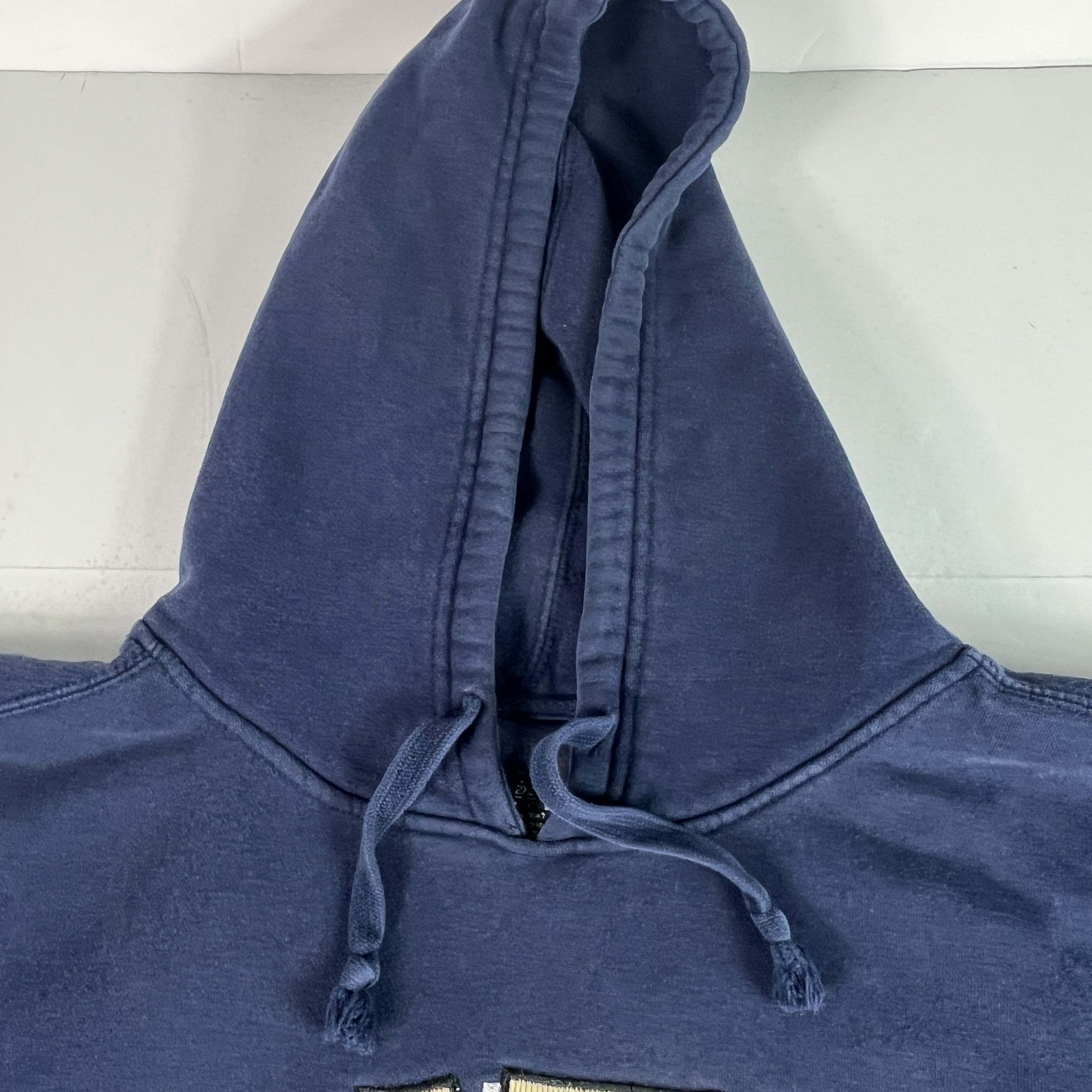 NCAA Pittsburgh Pitt Panthers Sweatshirt Blue Faded Hoodie Size US XXL / EU 58 / 5 - 6 Thumbnail