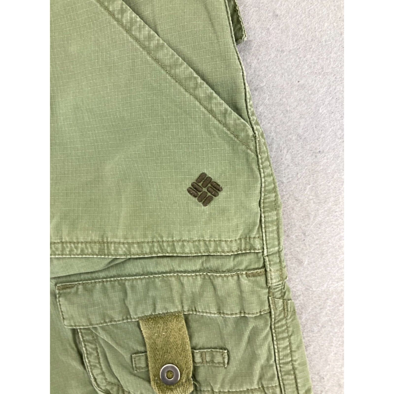 Vintage Columbia Womens Vertex 32 Green Ripstop Extra Large XL Hiking Shorts Size 32" / US 10 / IT 46 - 6 Thumbnail