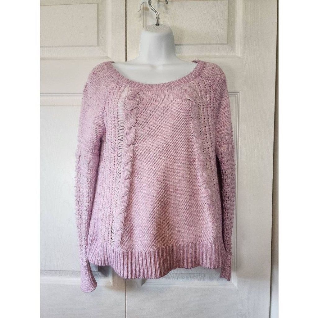 American Eagle Outfitters American Eagle Outfitters Pink Fuzzy Sweater Size XXS / US 00 / IT 34 - 1 Thumbnail