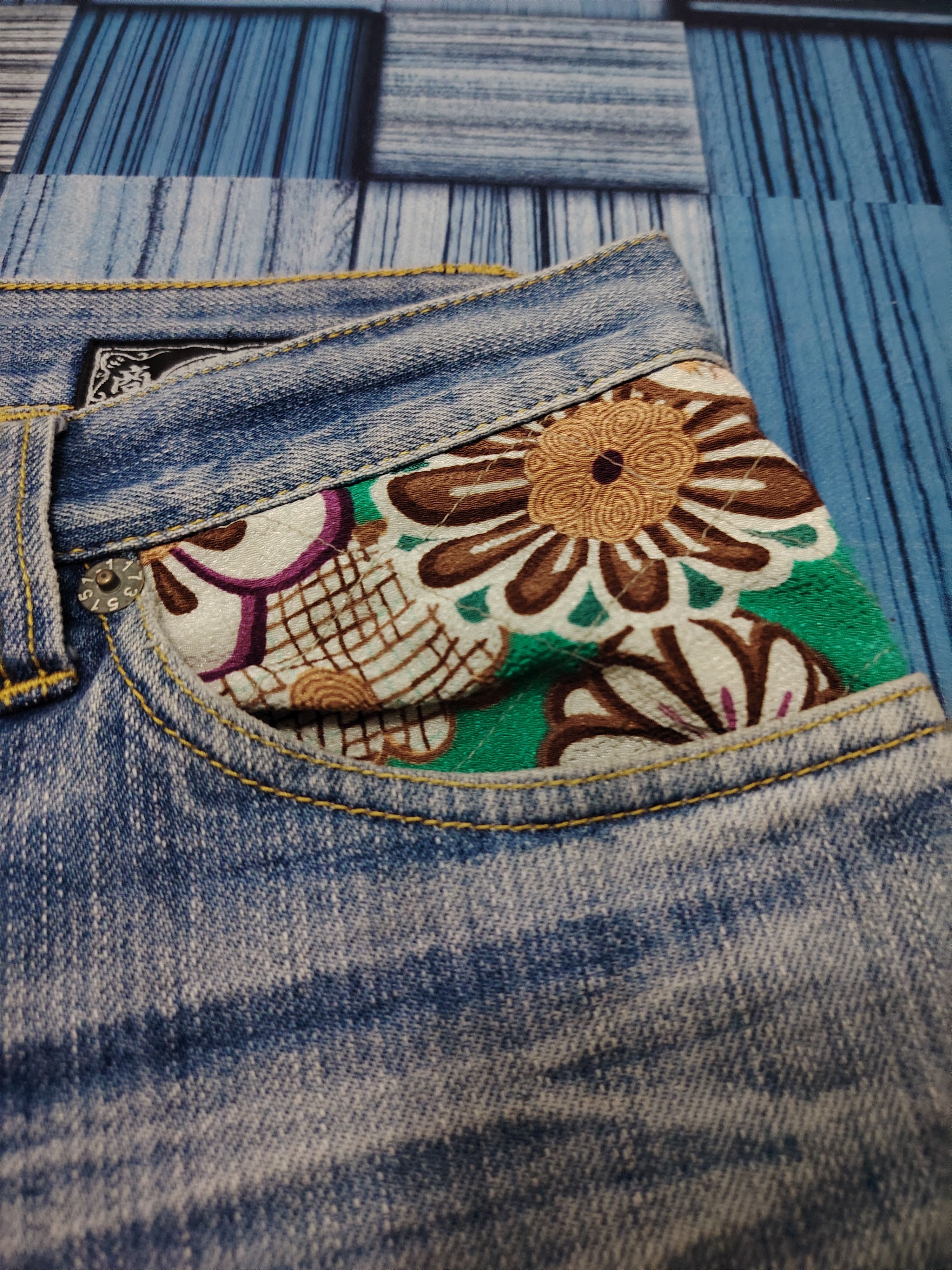 If Six Was Nine 💥Namitatsu Naminoritatsujin Short Jeans rare style pocket Size US 32 / EU 48 - 4 Thumbnail