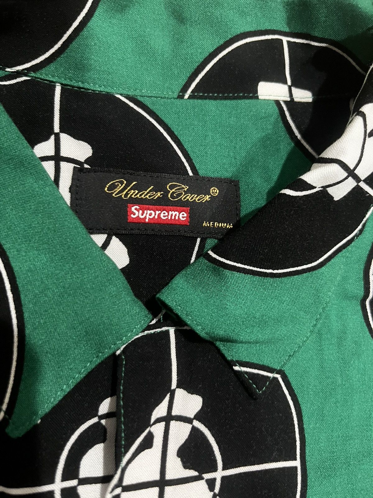 Supreme Supreme Undercover Public Enemy SS18 Rayon Button Down Shirt Size US M / EU 48-50 / 2 - 3 Thumbnail