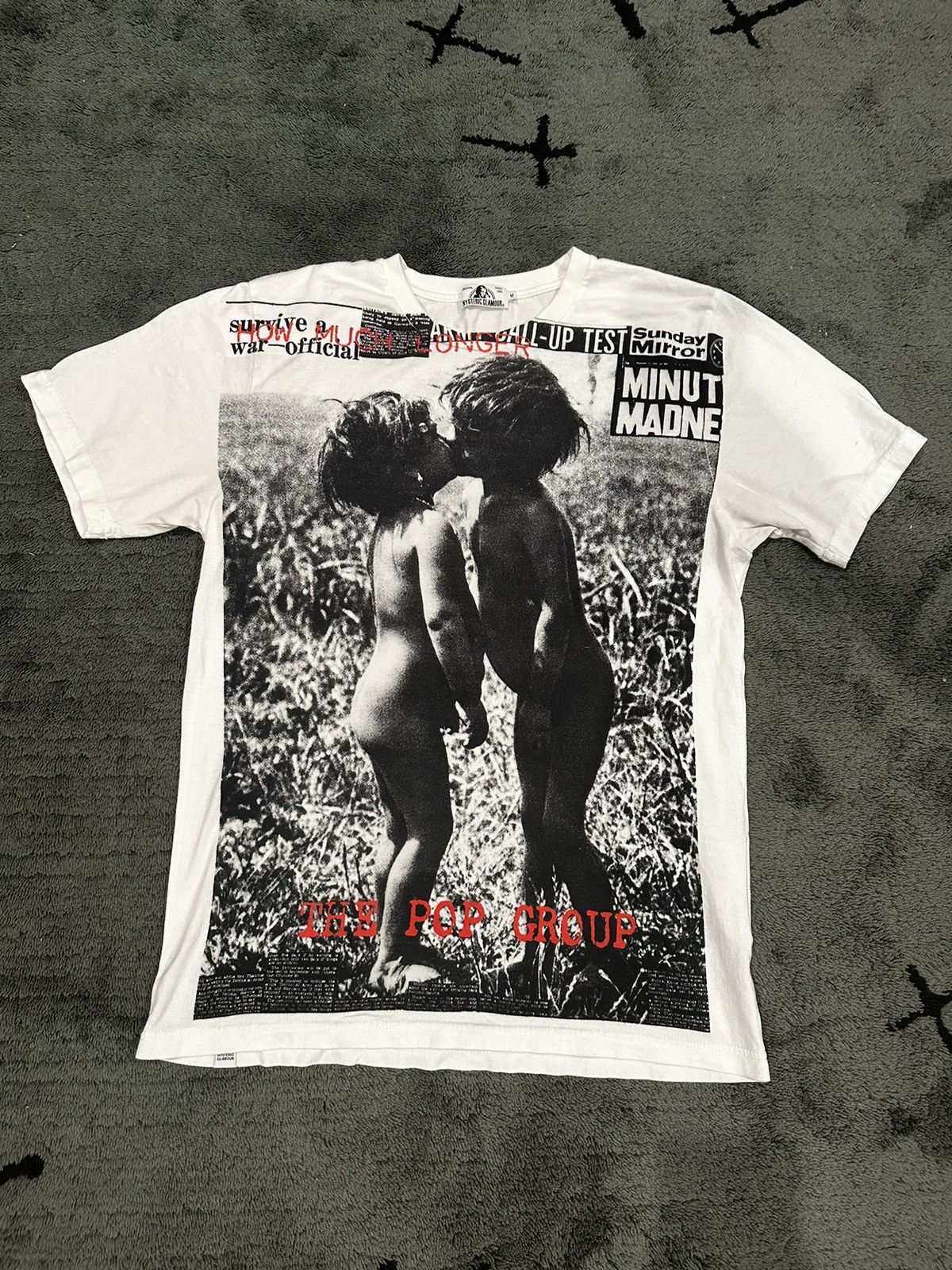 Hysteric Glamour x The Pop Group Graphic T Shirt