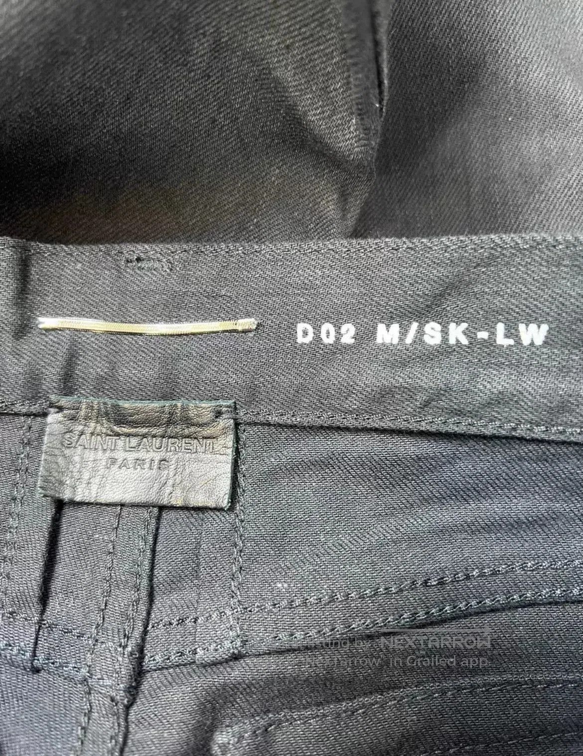 Saint Laurent Paris Saint Laurent Double Zipper Jeans. Size US 28 / EU 44 - 4 Thumbnail