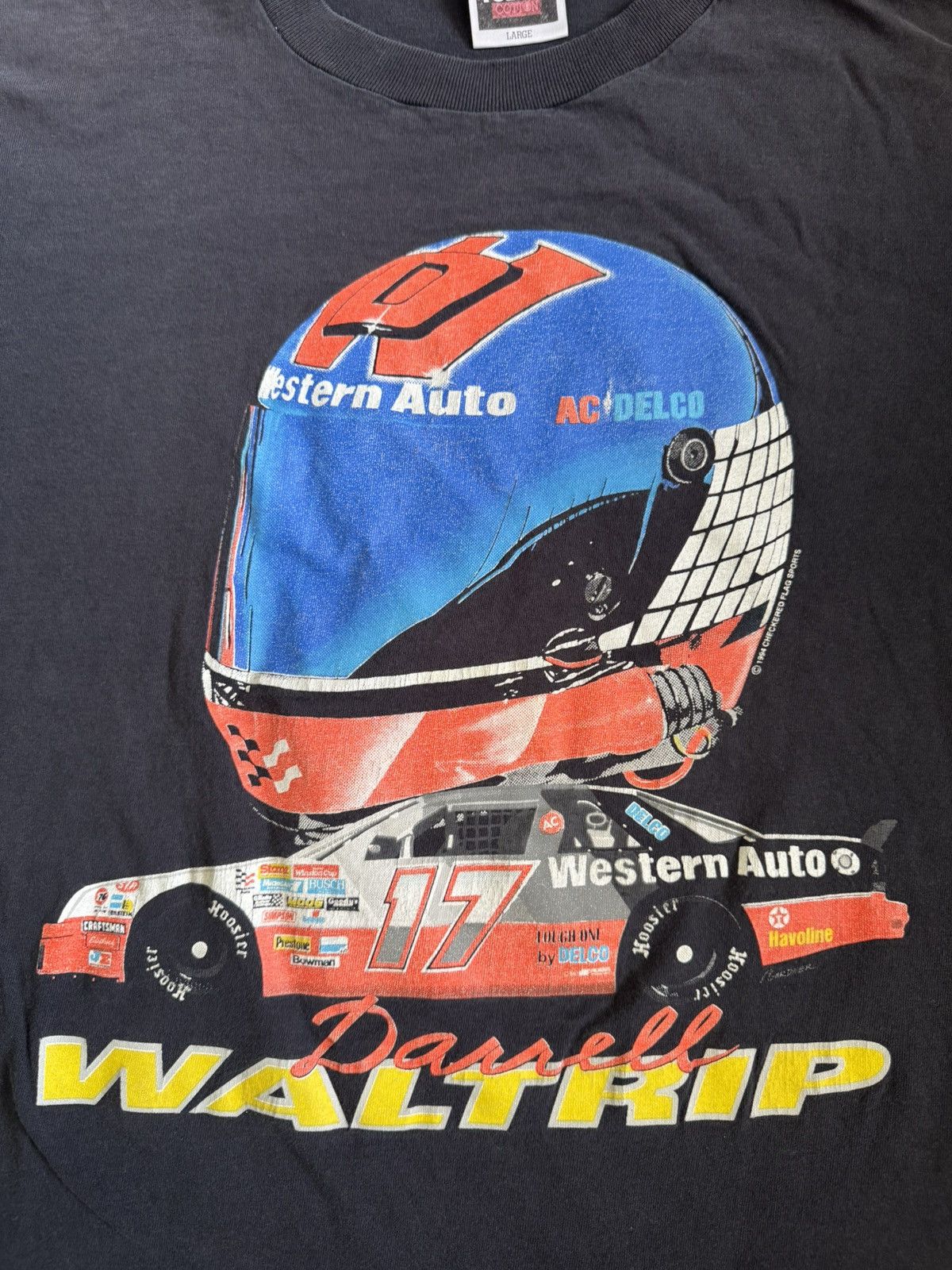 Tultex 1994 Darrell Waltrip tee Size US L / EU 52-54 / 3 - 2 Thumbnail