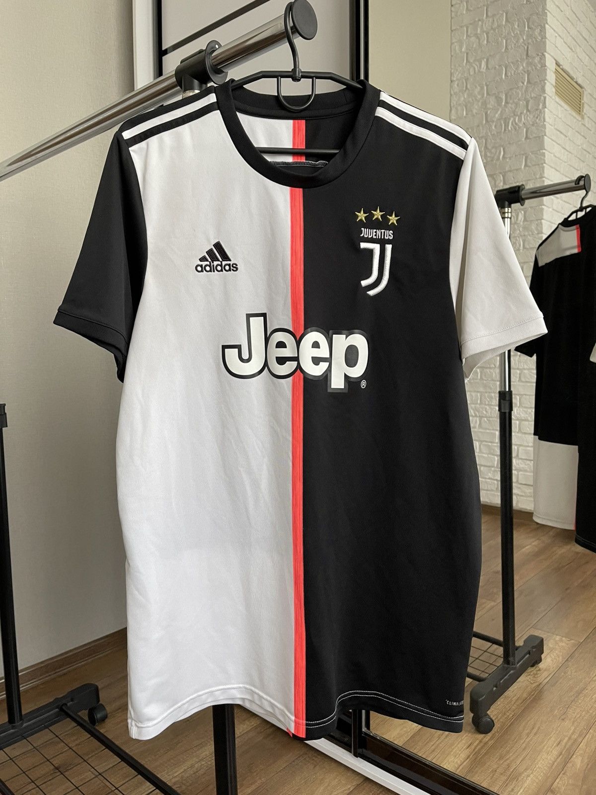 2019/2020 Juventus Adidas Soccer Jersey T-Shirt Tee