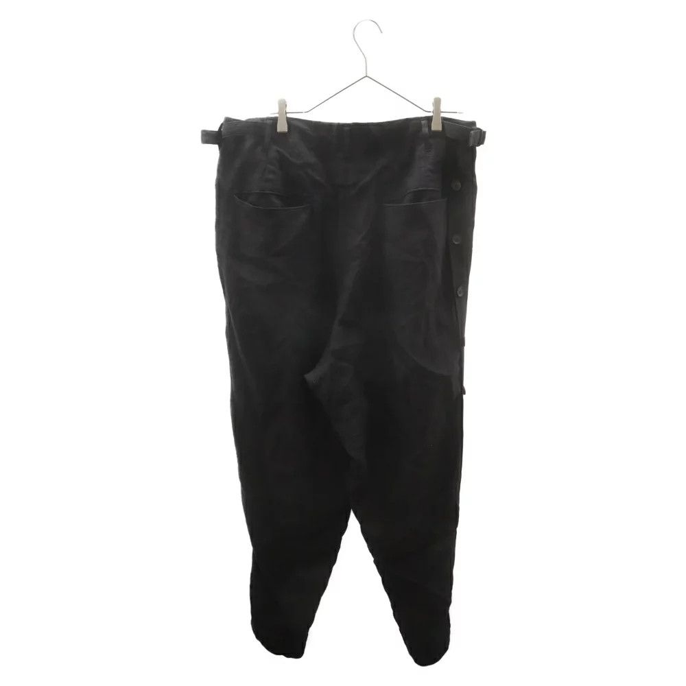 Yohji Yamamoto Yohji Yamamoto POUR HOMME 21SS linen wide pants Size US 37 - 2 Thumbnail