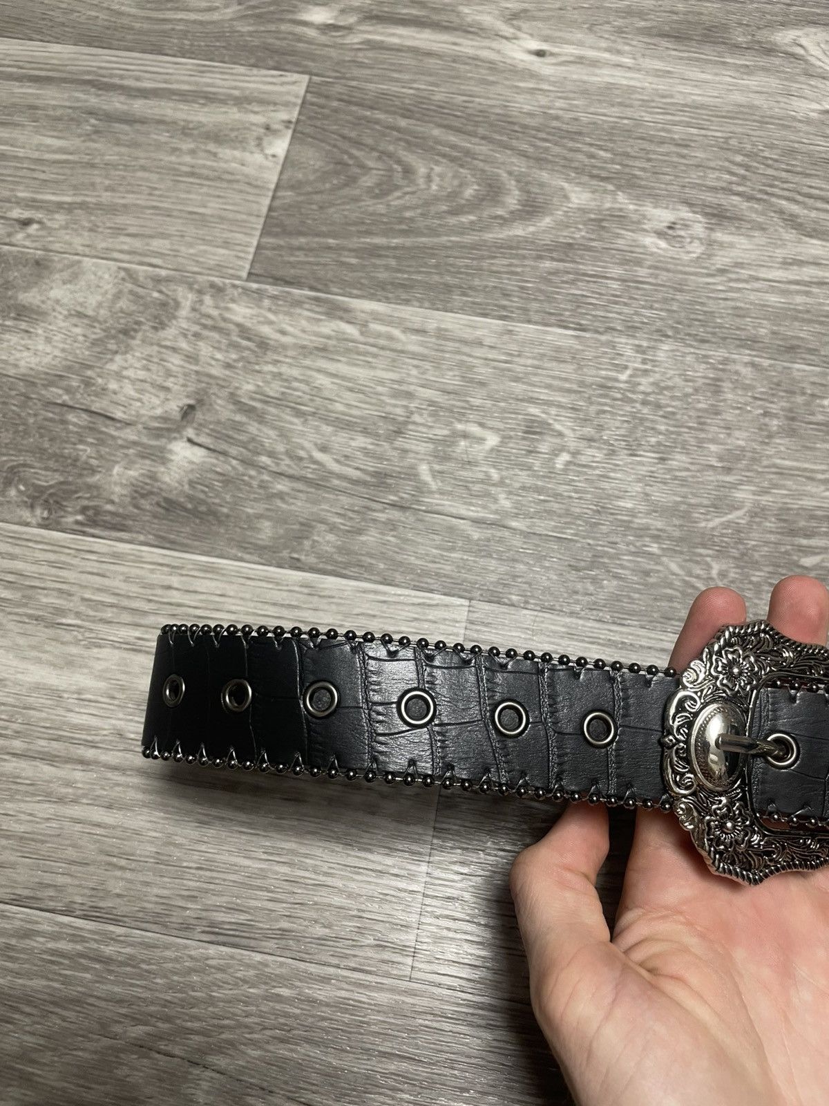Japanese Brand Y2K Punk Belt Japanese Style Size ONE SIZE - 4 Thumbnail
