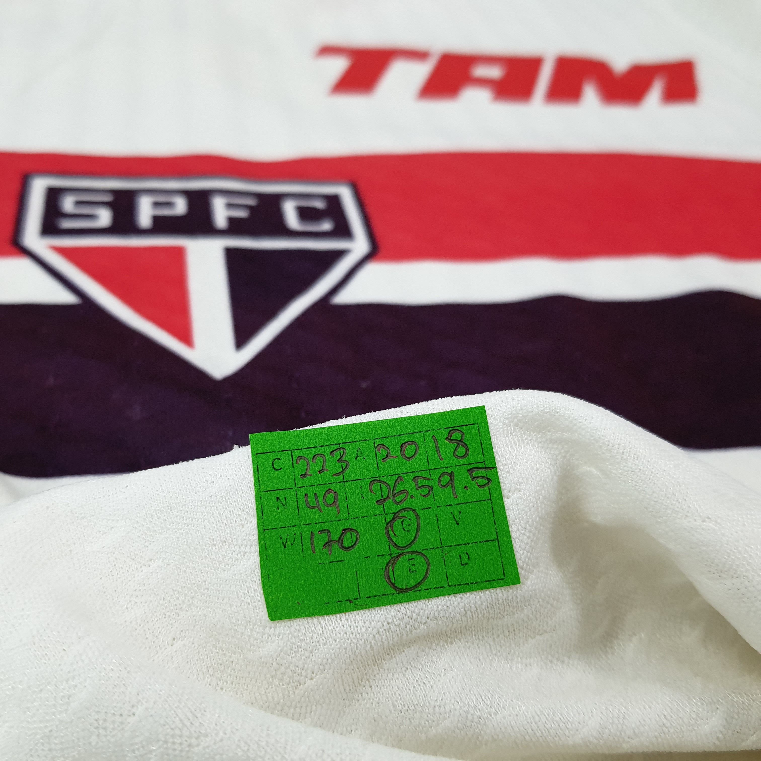 Penalty Vintage Penalty Sao Paulo Home Football 90s Jersey C223N49 Size US M / EU 48-50 / 2 - 7 Thumbnail