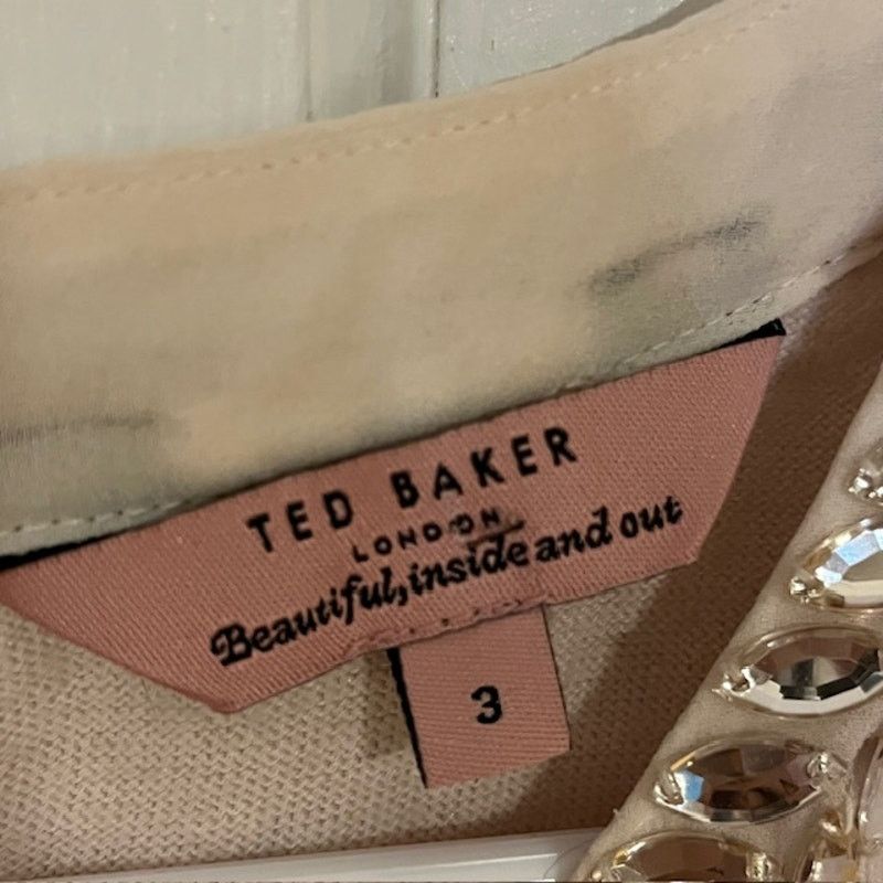Ted Baker Ted Baker Women's Jewelled Collar - Blush Pink - Size 3 UK Size S / US 4 / IT 40 - 7 Thumbnail