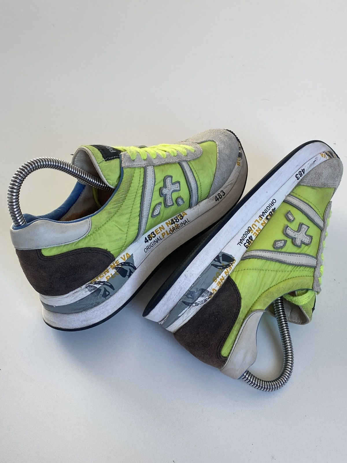 Premiata Premiata Conny Trainers Green Sneakers Size US 8 / IT 38 - 15 Thumbnail