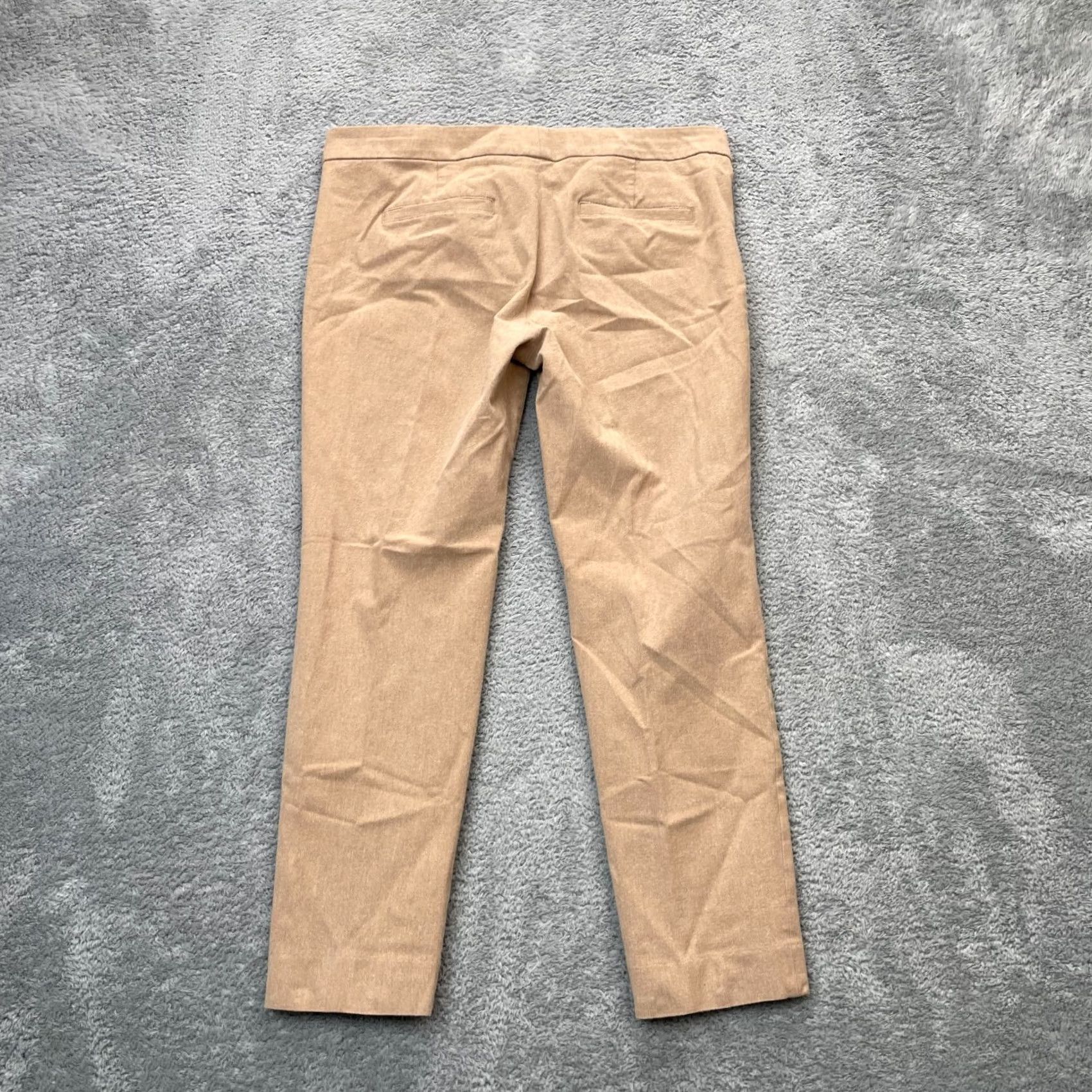 Banana Republic Banana Republic Pants Womens 8 Beige Sloan Stretch Ankle Straight Leg Formal (Regular) Boys Girls Mens Womens Size 30" / US 8 / IT 44 - 2 Thumbnail