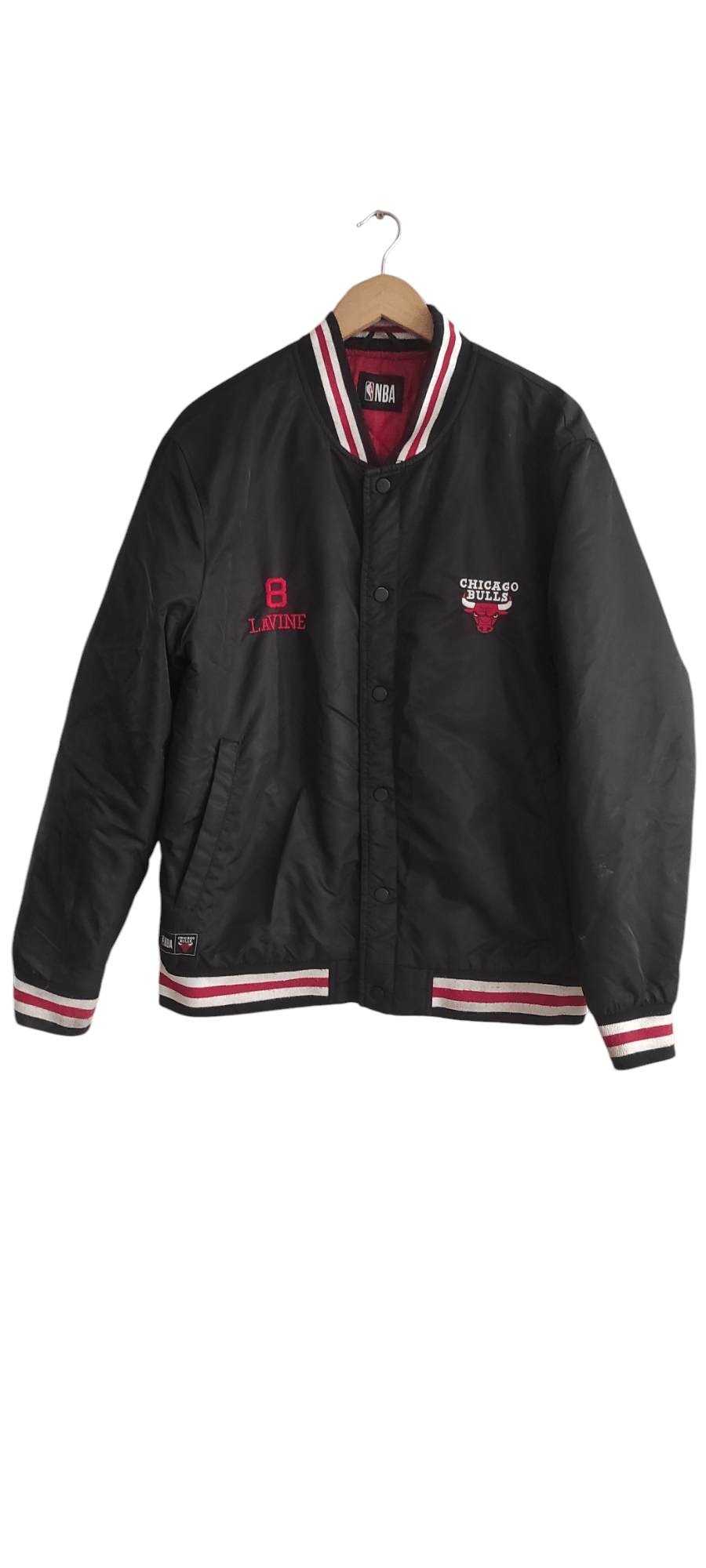NBA Chicago Bulls NBA Lavine # 8 Primark Bomber Jacket Size XL Size US XL / EU 56 / 4 - 1 Thumbnail