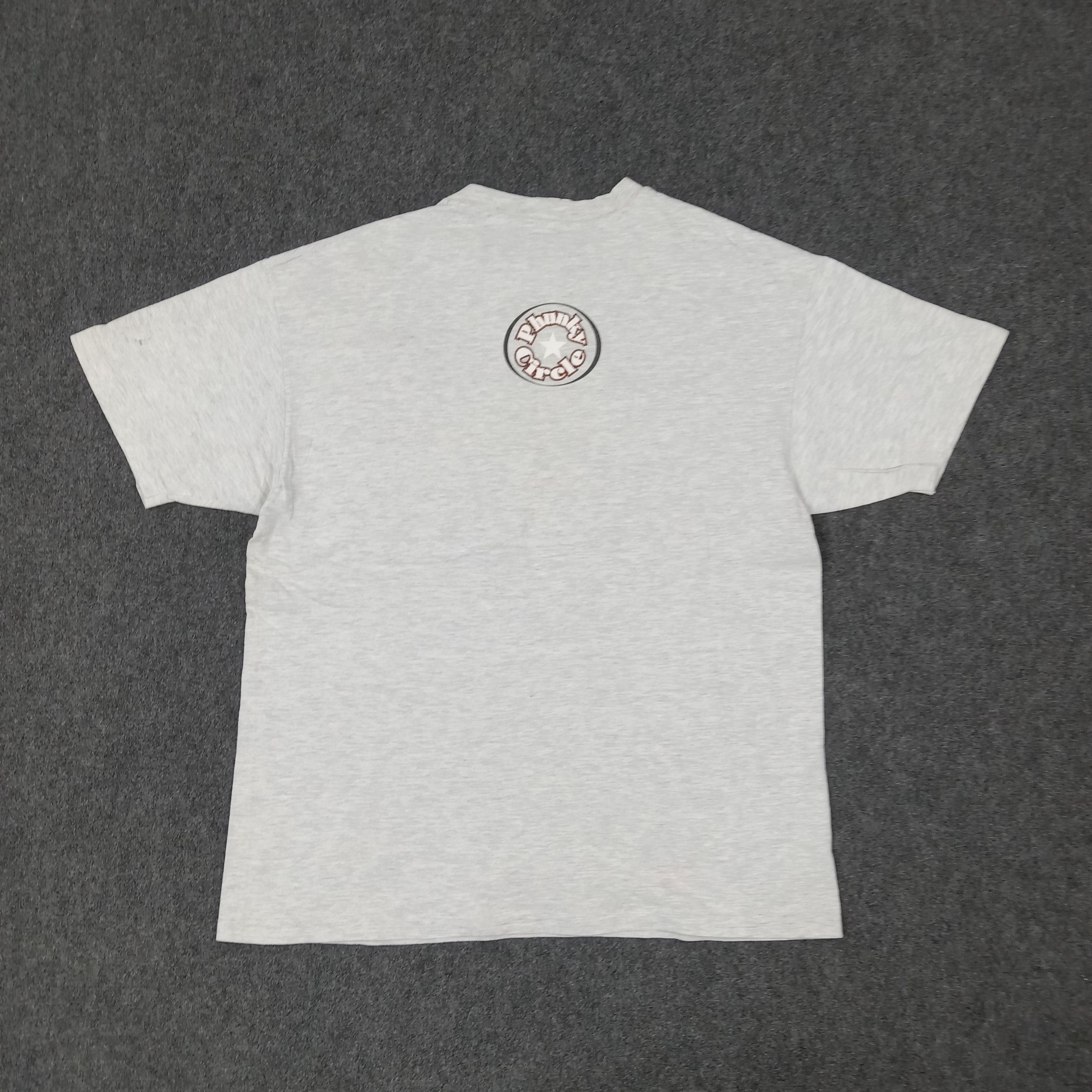 Rap Tees × Vintage Vintage 90's Phunky Circle American Hip Hop Style Tshirt Size US XL / EU 56 / 4 - 6 Thumbnail