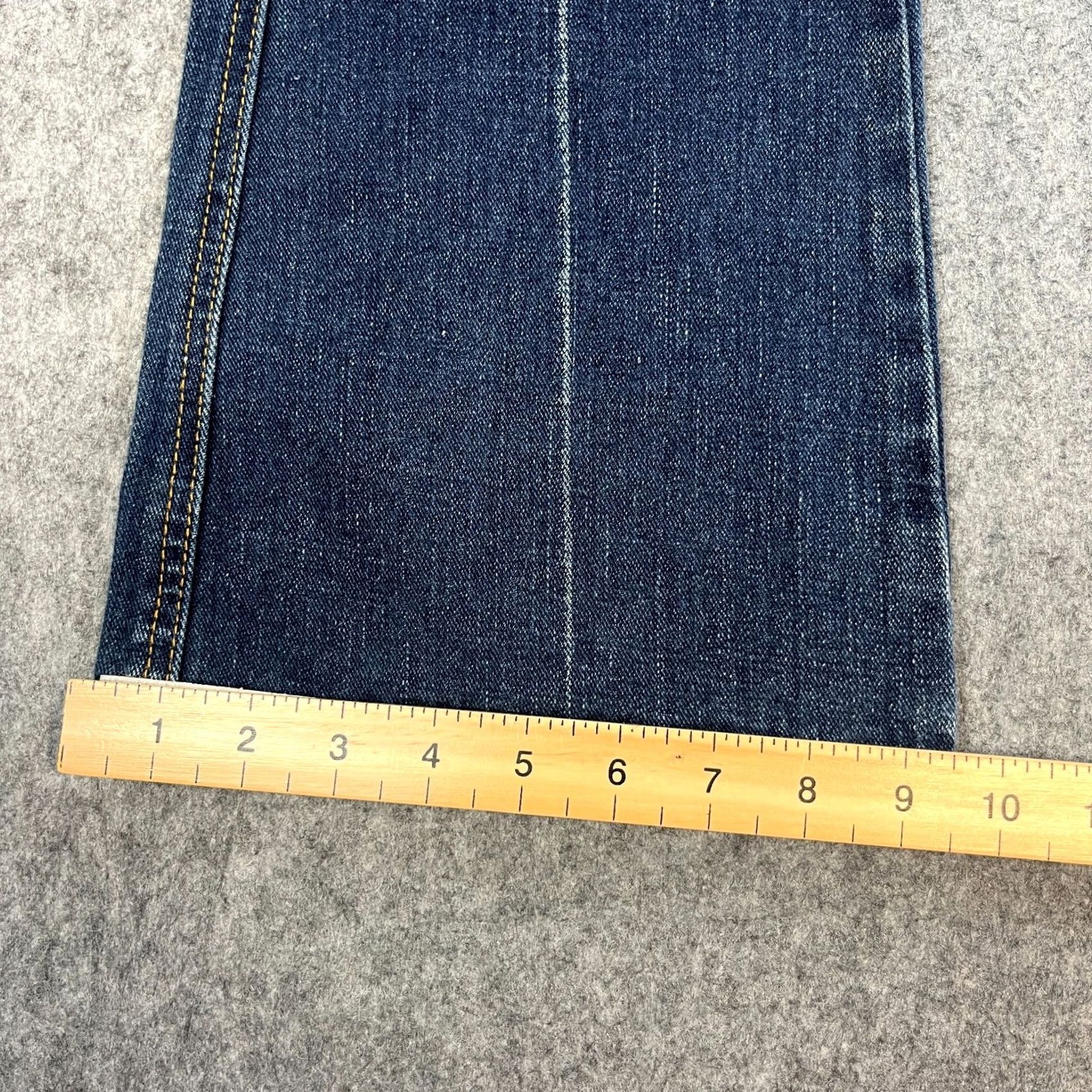 7 For All Mankind 7 For All Mankind Jeans Bootcut 29 30 UK 10 Blue Low Rise A Pocket Womens Boyfull? Size 32" / US 10 / IT 46 - 3 Thumbnail