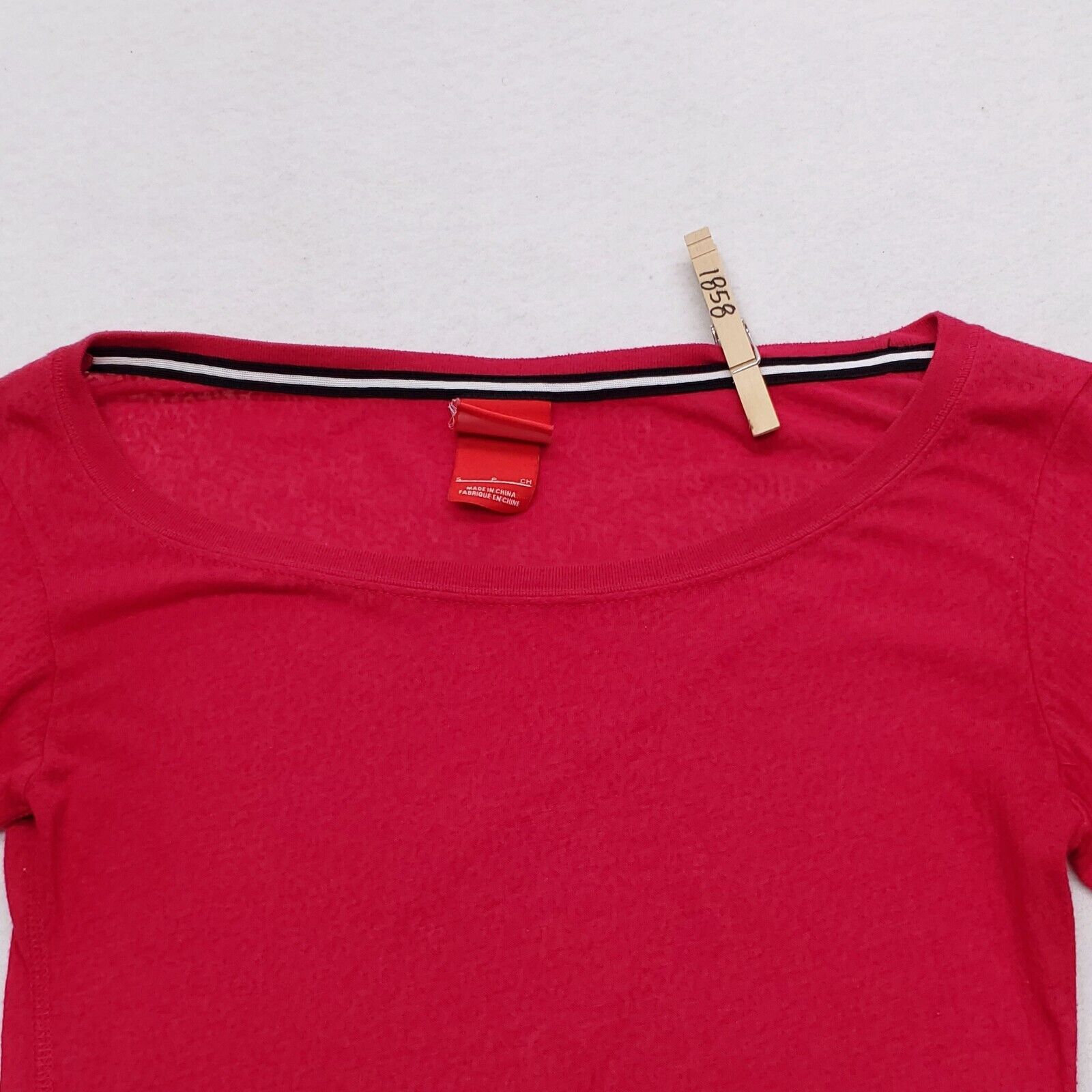 Nike Nike Casual Pullover T Shirt Womens Size Small S Pink Black Size S / US 4 / IT 40 - 1 Thumbnail
