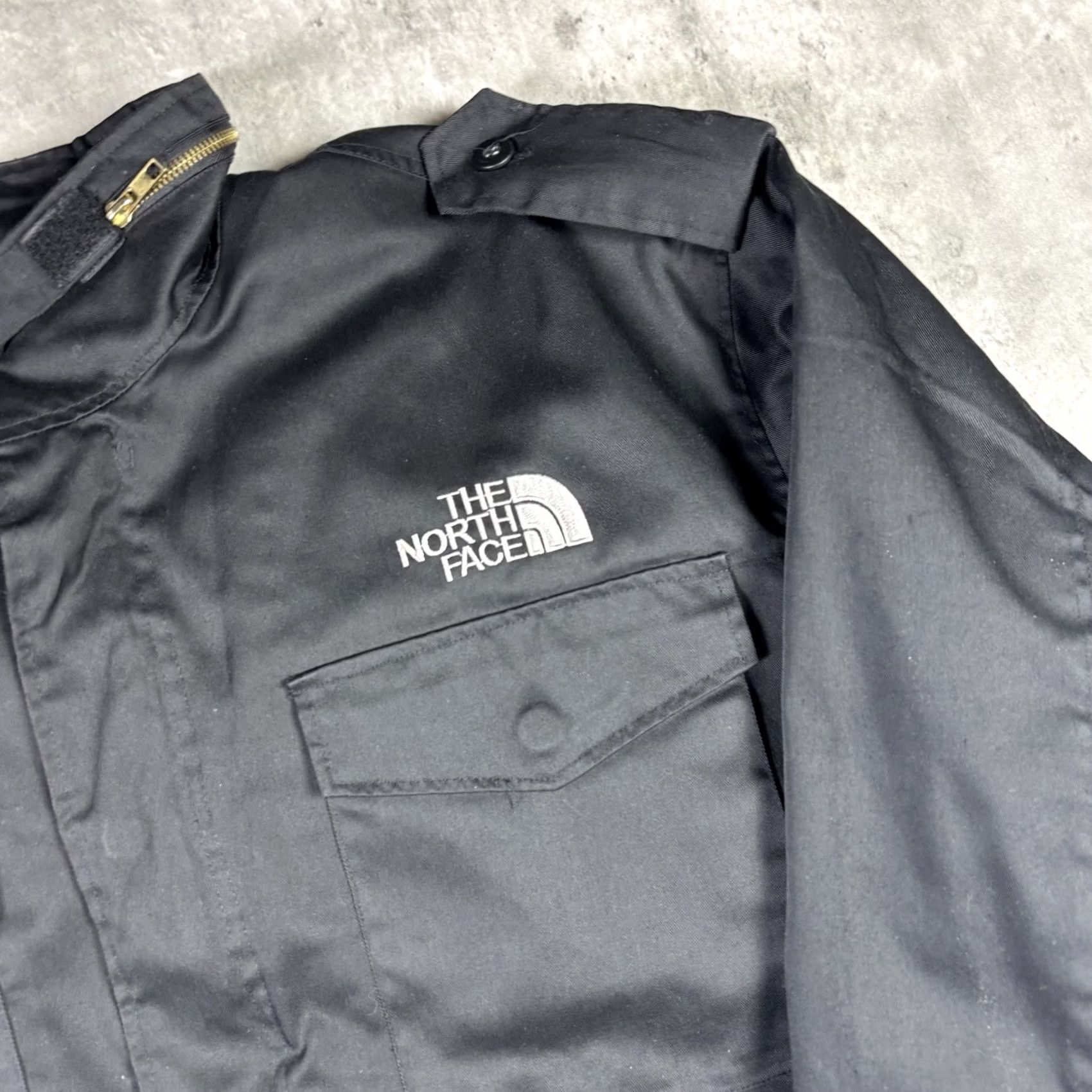 The North Face The North Face Jacket XL Black Full Zip Arctic Lined Mens Windwall Board Outer Nylon Fleece Puffer Size US XL / EU 56 / 4 - 3 Thumbnail